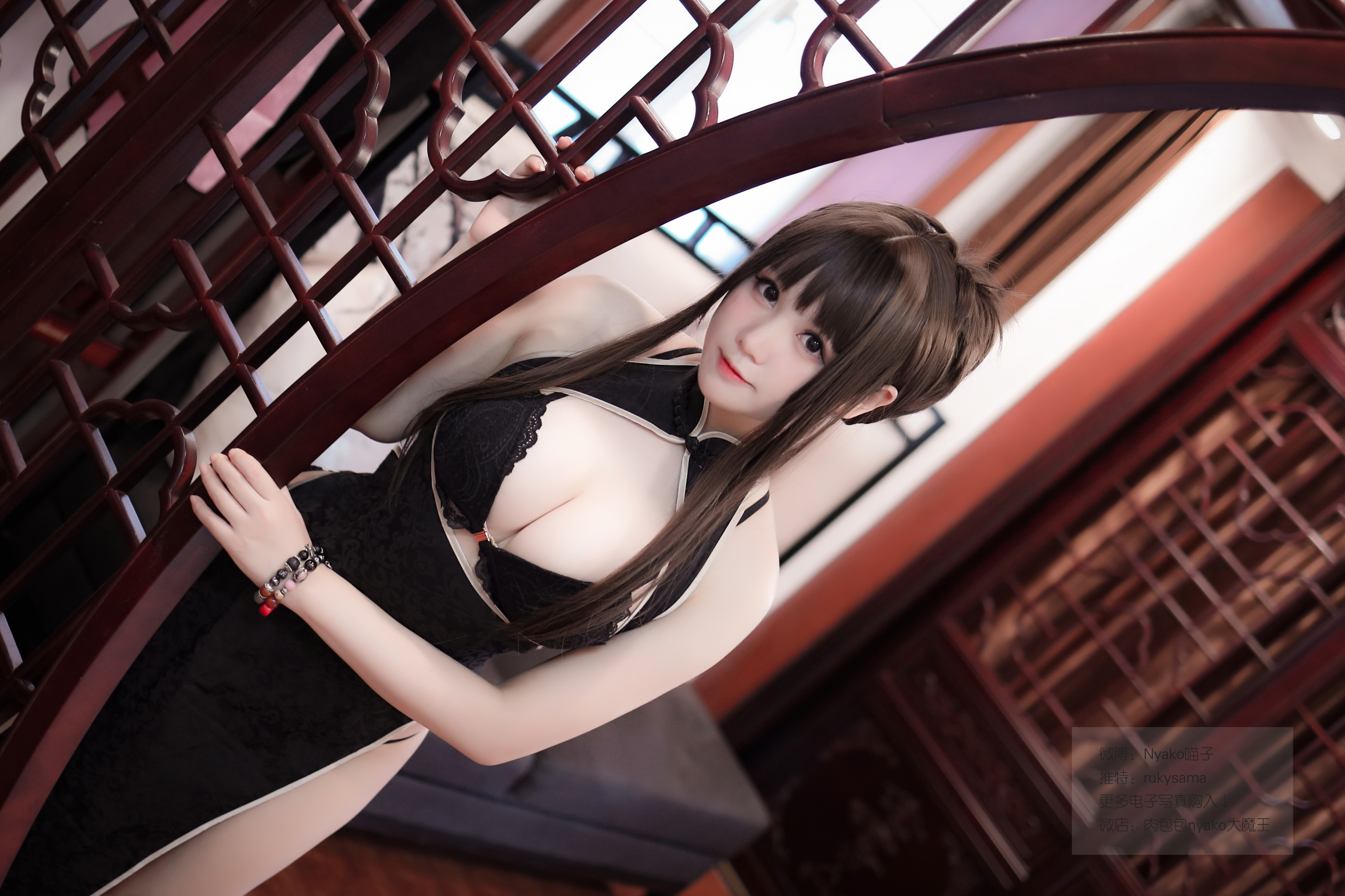 图片[3]-Nyako喵子 NO.005 – 旗袍本A[104P348M]-六色网