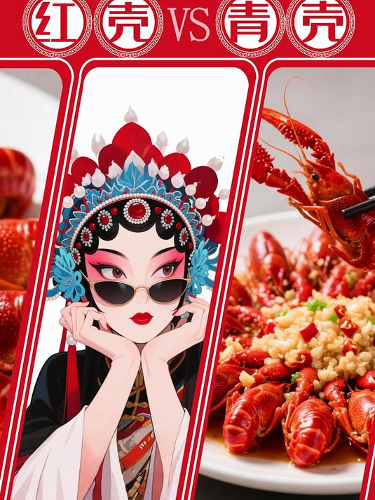 红壳青壳龙虾怎么选?