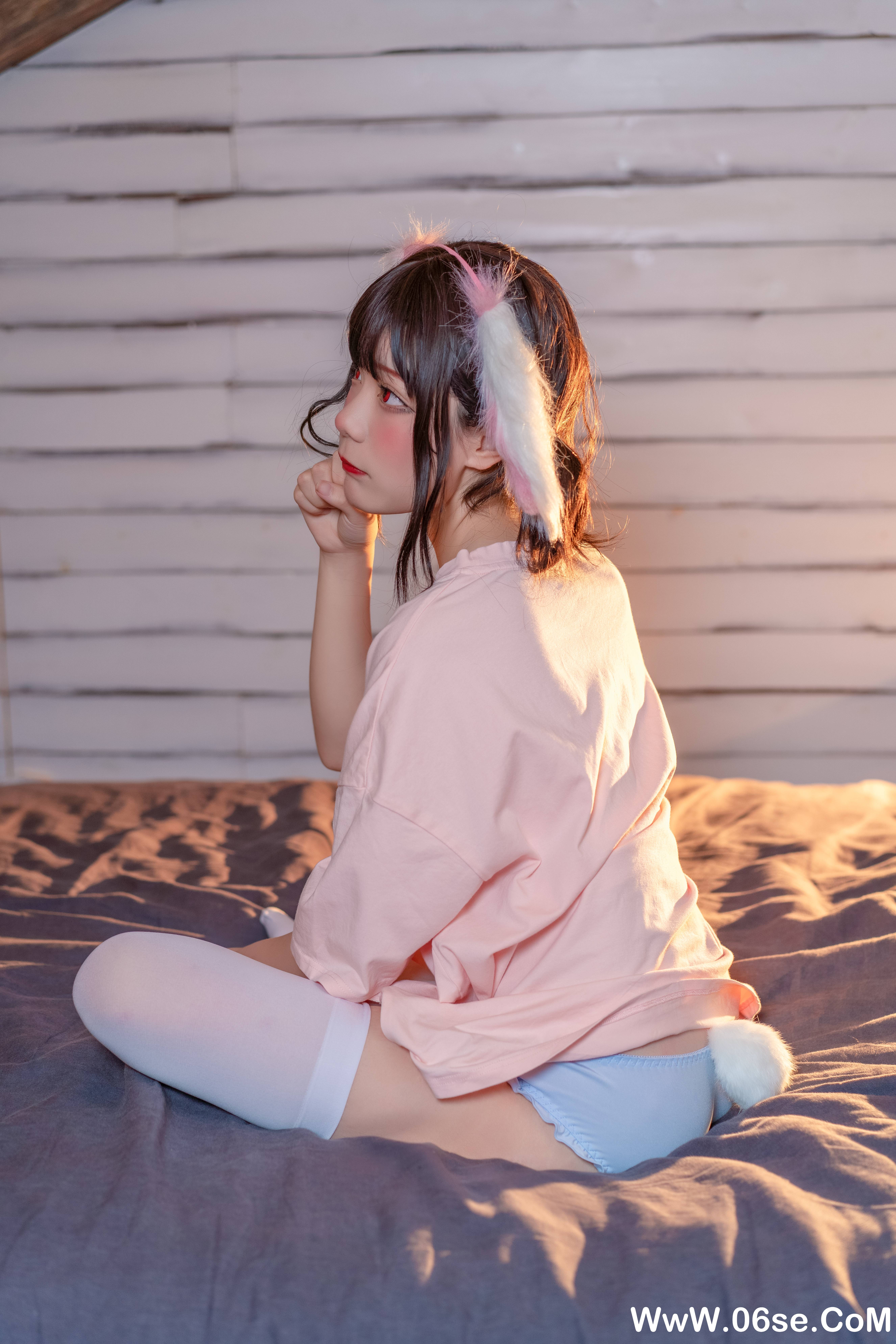 图片[3]-王胖胖u NO.002 — 粉兔儿[26P422M]-六色网