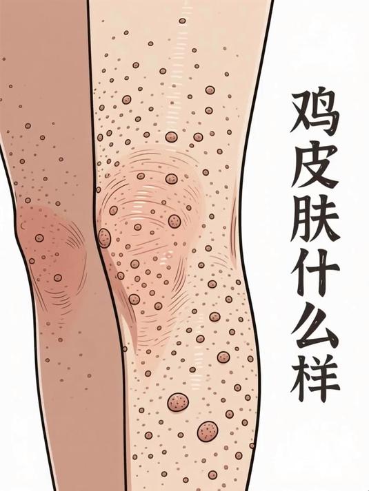 鸡皮肤什么样 #健康扬帆季#