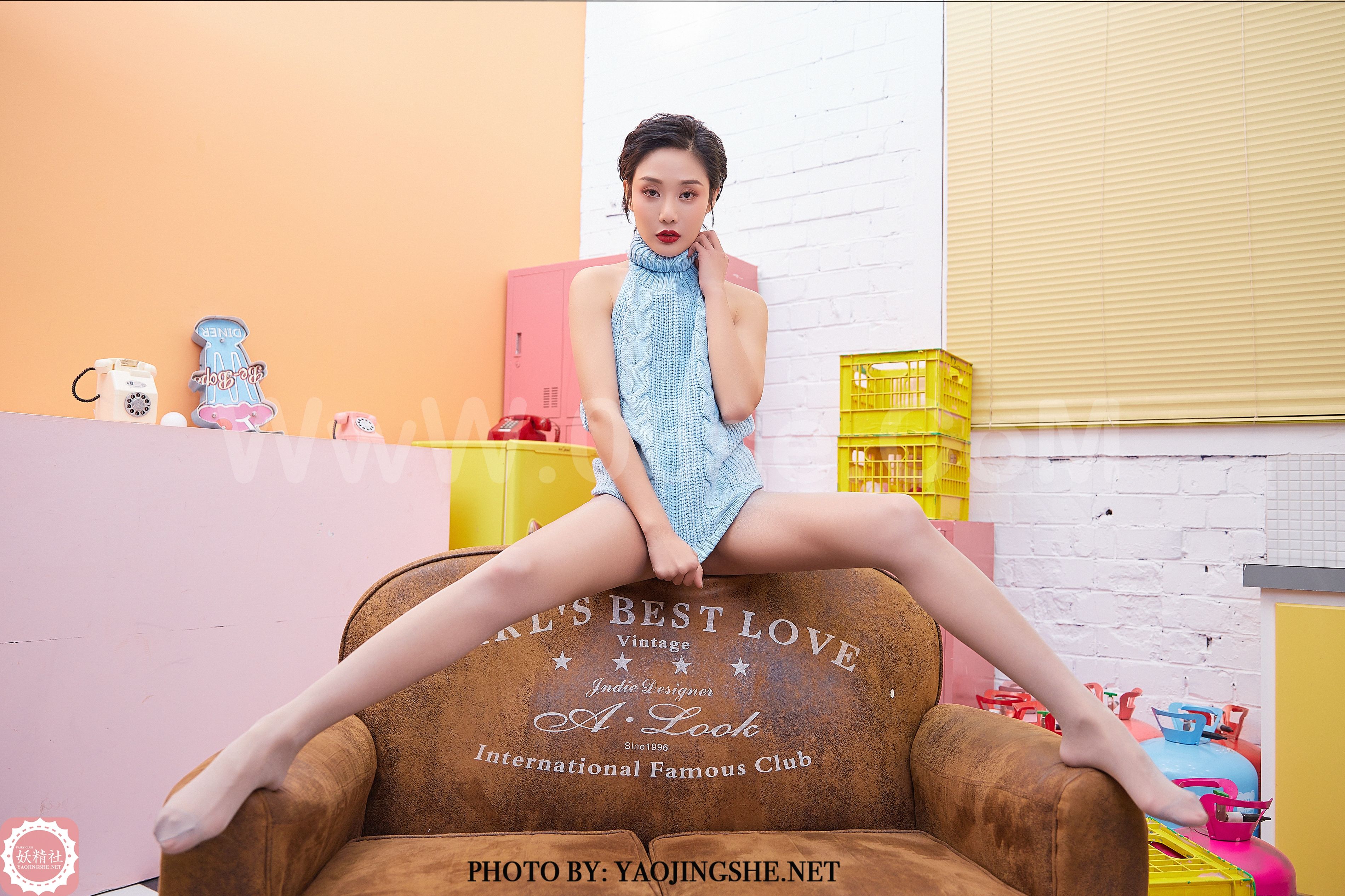 图片[10]-[YaoJingShe 妖精社] V2015《可可-洗衣房》[39P-300MB]-六色网