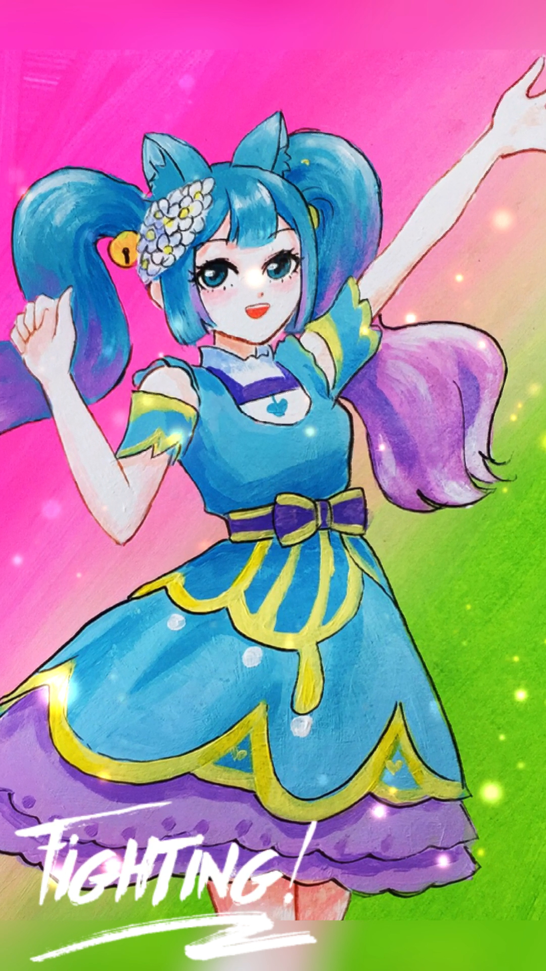 创意手绘小魔仙