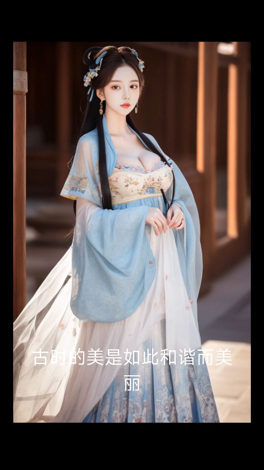 精美壁纸古风汉服美女