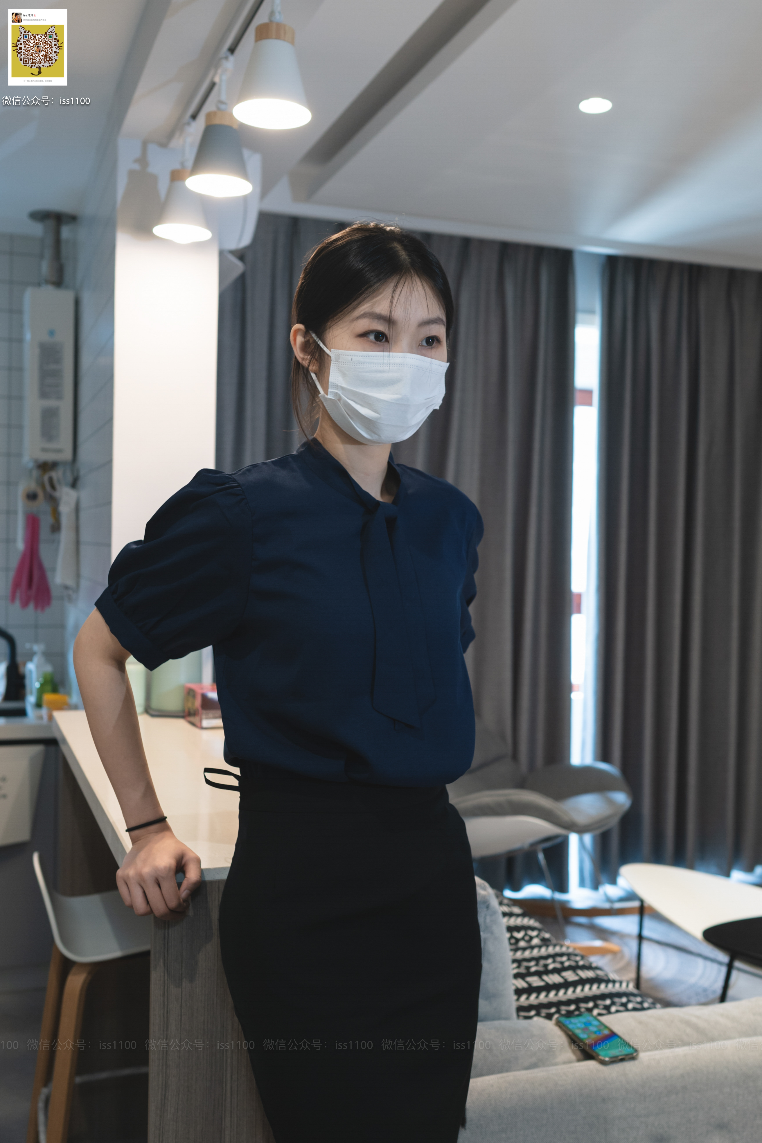 图片[40]-ISS公众号系列 – 美晗 蓝色衬衫[101P+1V599M]-六色网