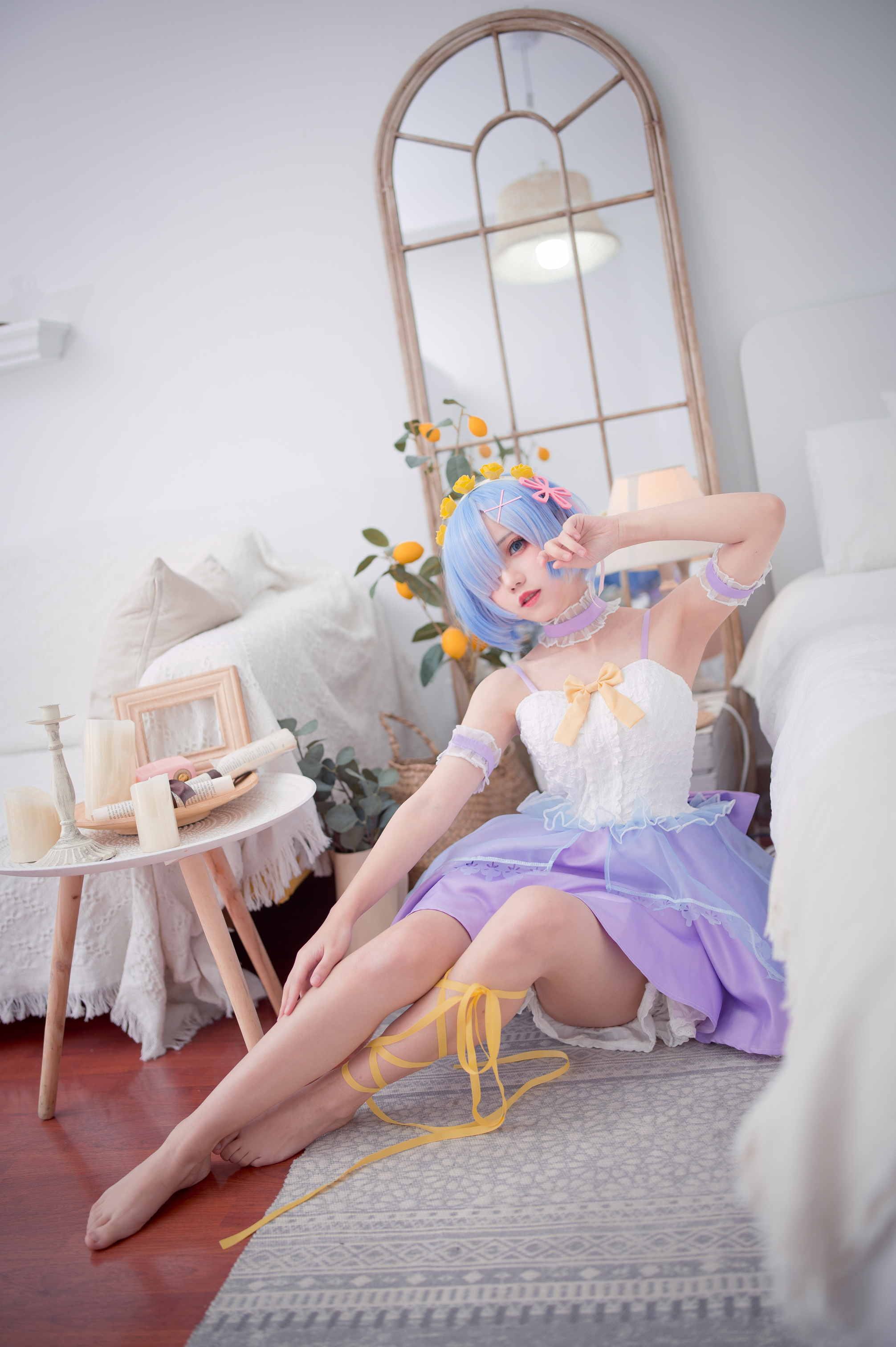 图片[2]-花柒hana NO.007 — 蕾姆CLEAR DRESS [15P34M]-六色网