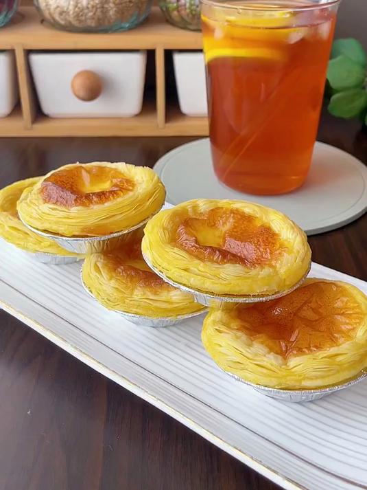 自制蛋挞下午茶