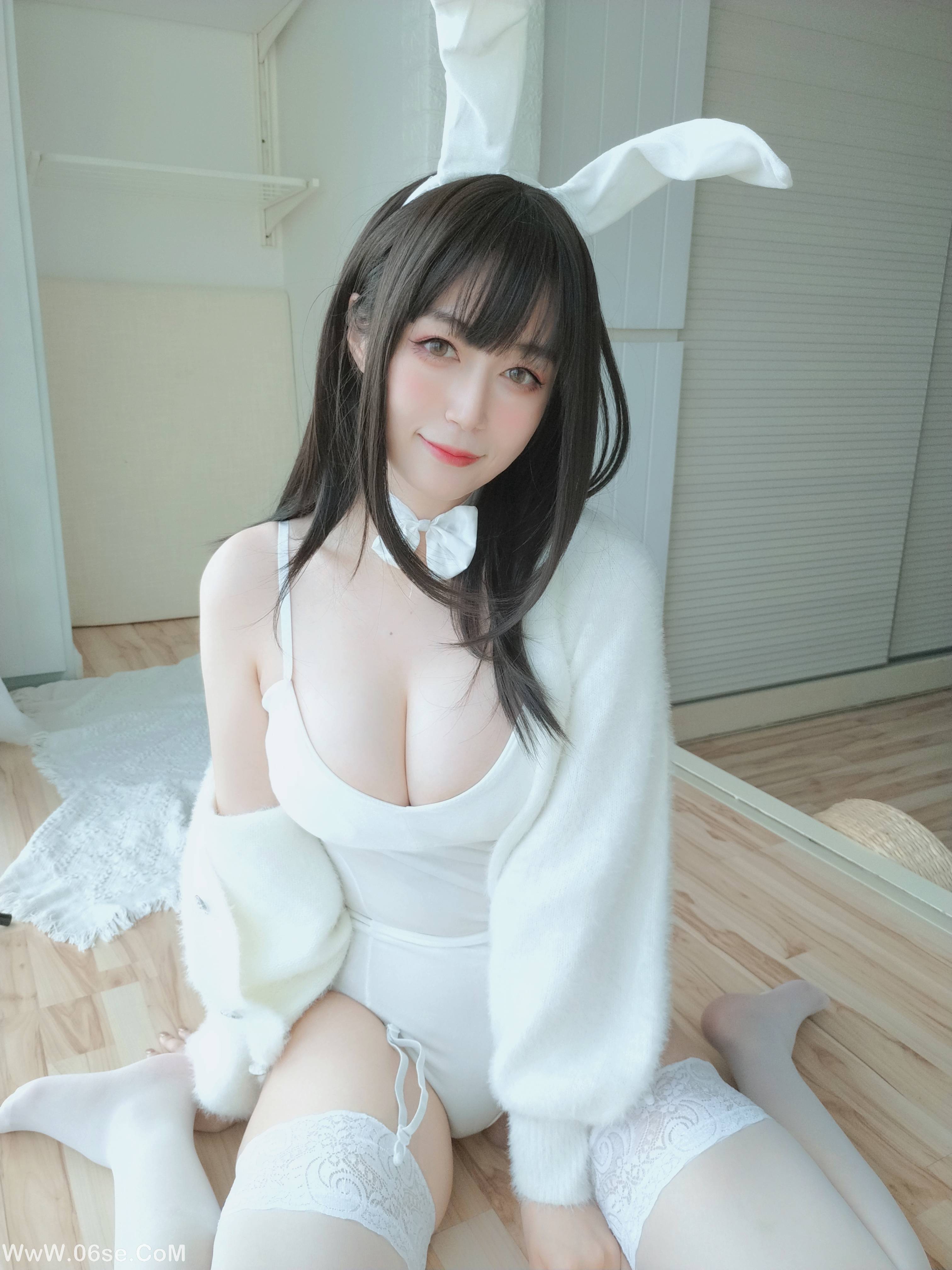 图片[76]-Coser小姐姐白银 NO.013 – 白丝兔子[108P+4V893M]-六色网