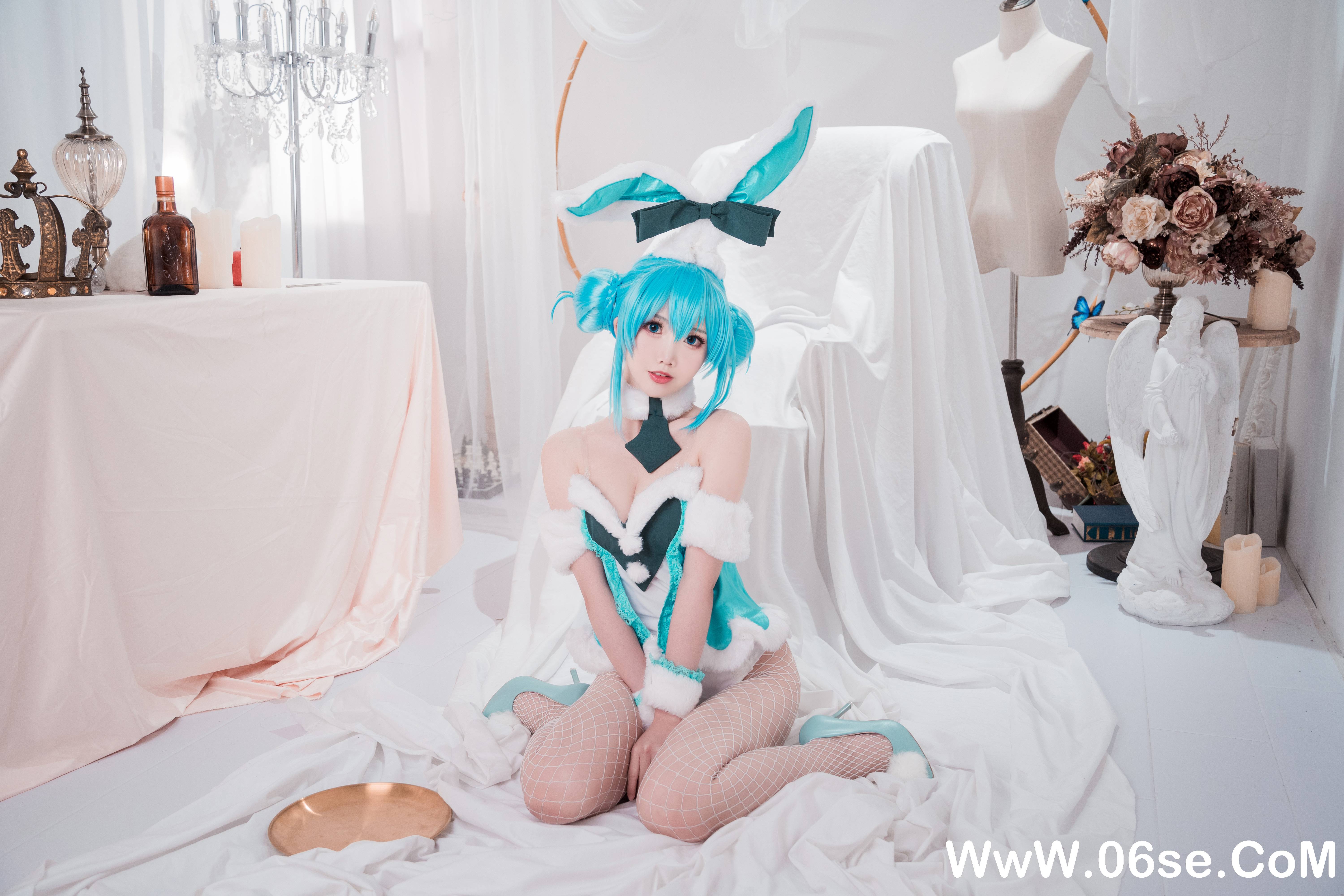 图片[14]-Coser面饼仙儿 – 初音兔女郎[17P139M]-六色网
