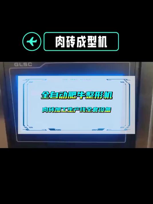 定制五花肉板压实机,全自动牛羊肉方砖整形机