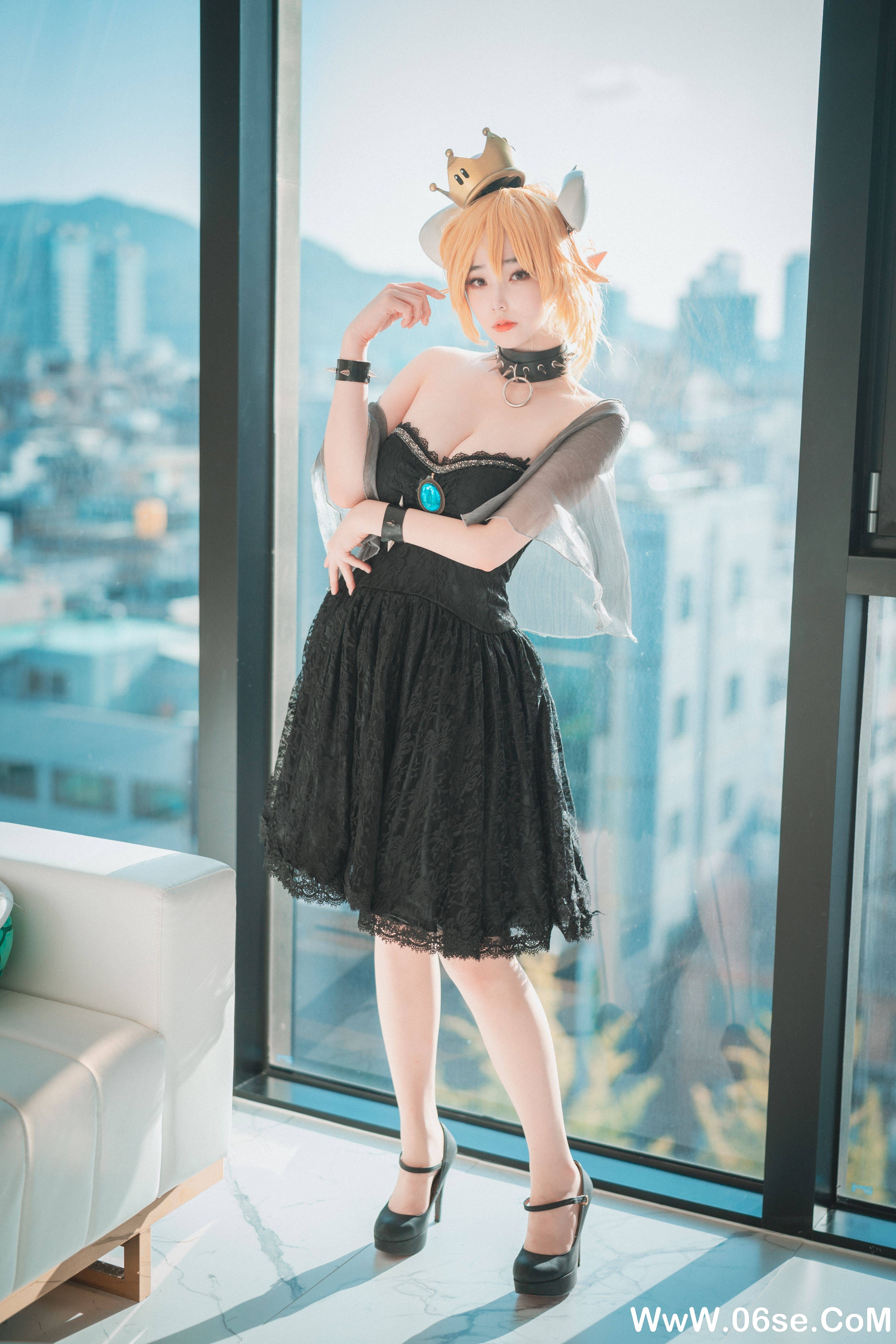 图片[22]-DJAWA – NO.044 Halloween with Bowsette [50P370M]-六色网