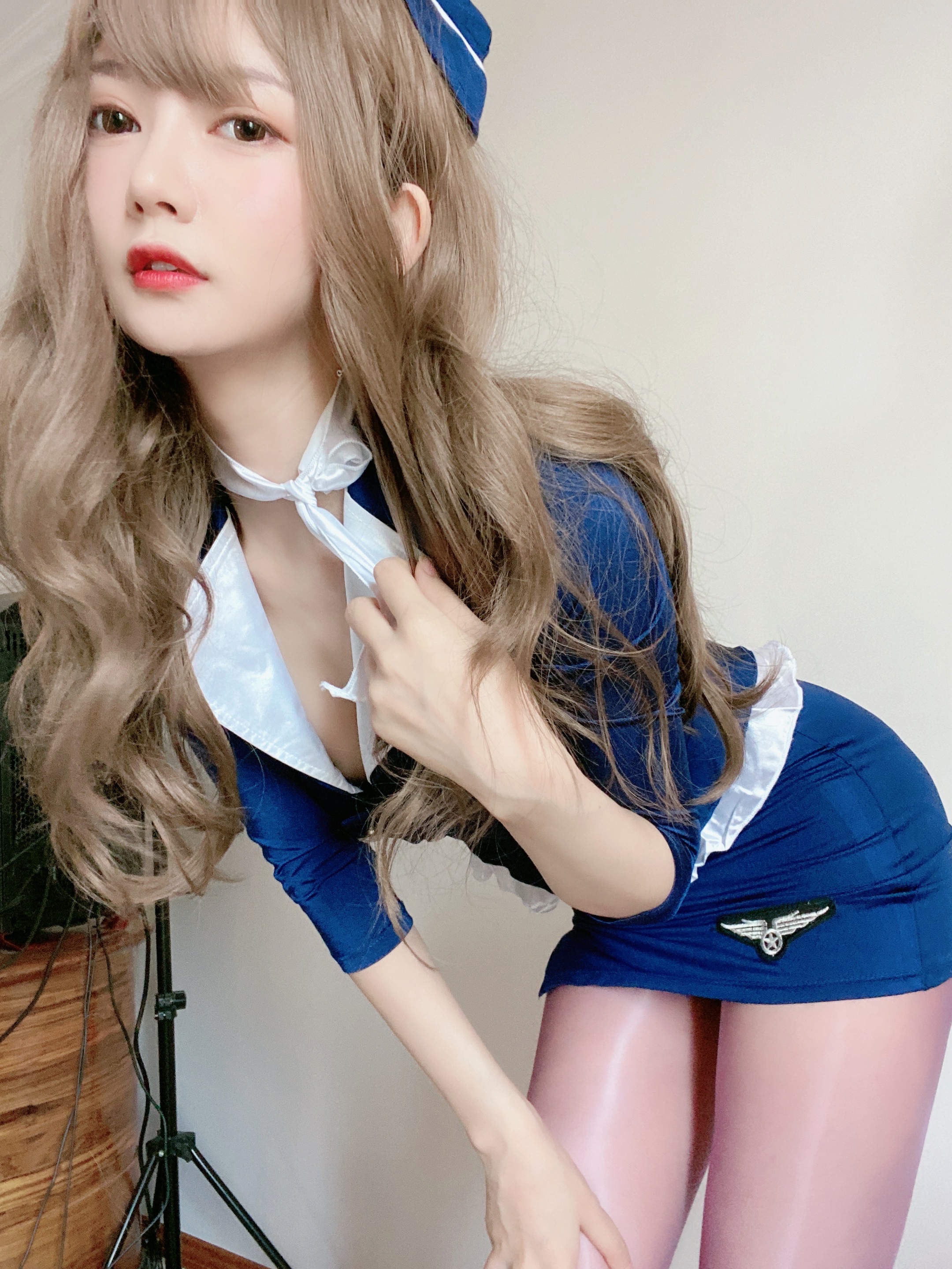 图片[30]-51酱 NO.007 — 蓝色制服装[35P+3V115M]-六色网