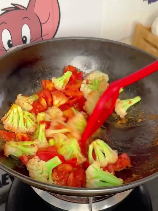 科学减脂食谱，菜花番茄炒蛋少走弯路