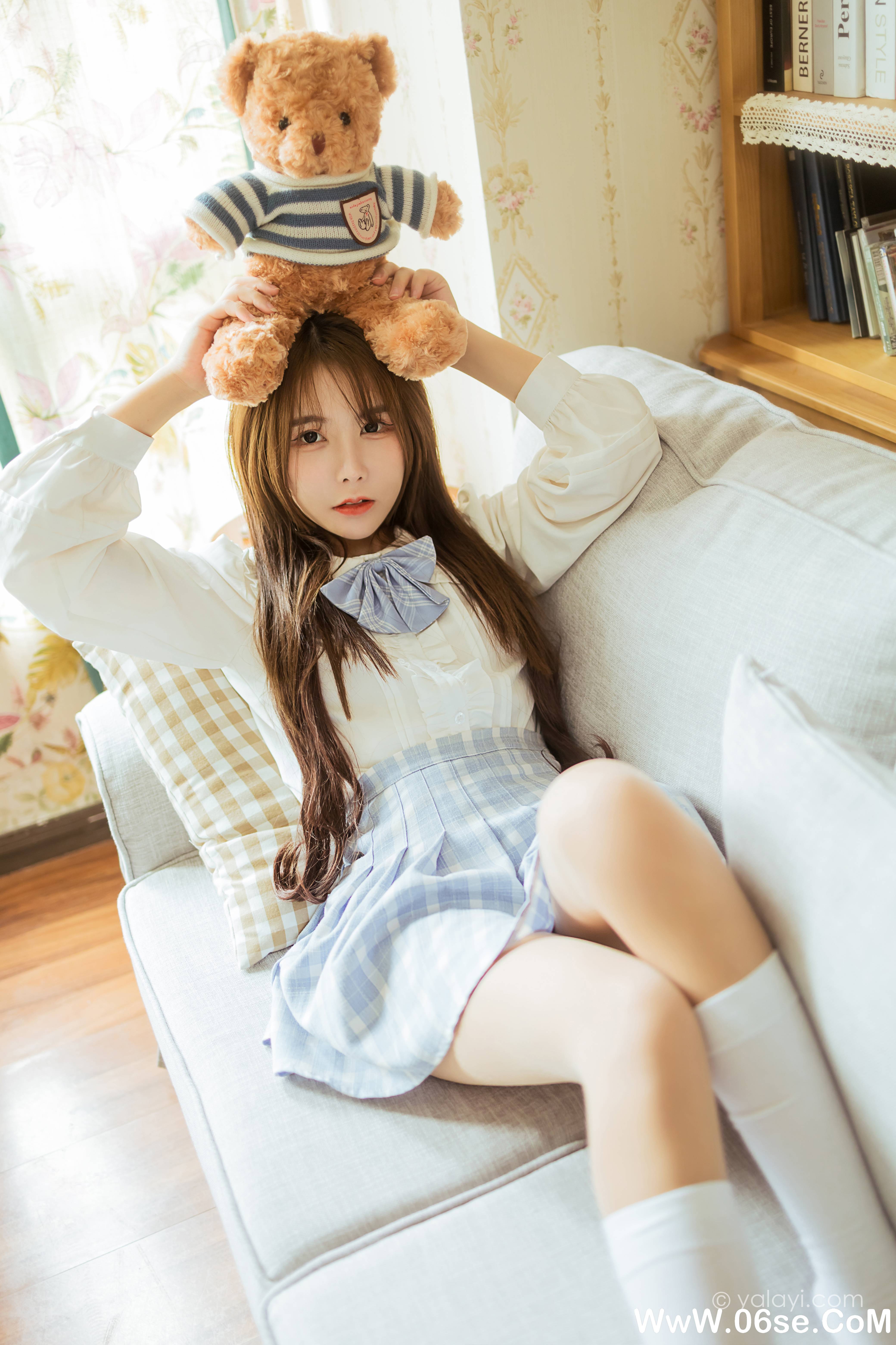 图片[33]-[YALAYI雅拉伊] 2021.07.13 NO.813 钰慧《最爱的jk制服》[40+1P480M]-六色网
