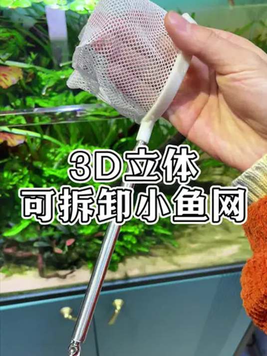 别用传统鱼网啦!3D 立体鱼网,捞鱼超快超方便