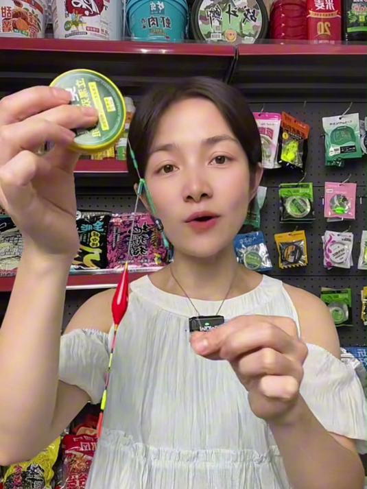 钓鲫鱼不用调漂都能一杆中双尾鱼的线组终于收到了