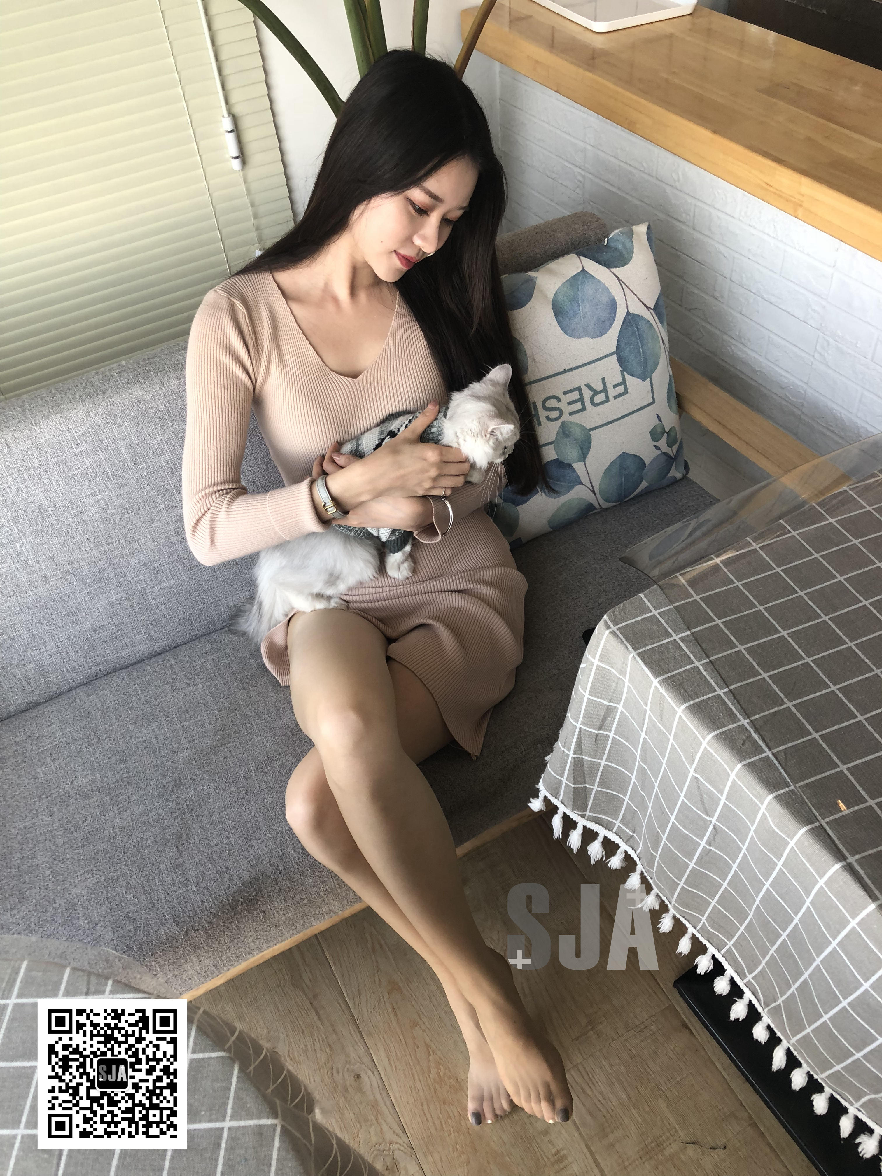 图片[4]-[SJA佳爷]闺蜜视角 NO.013 喵 [60P+81M]-六色网
