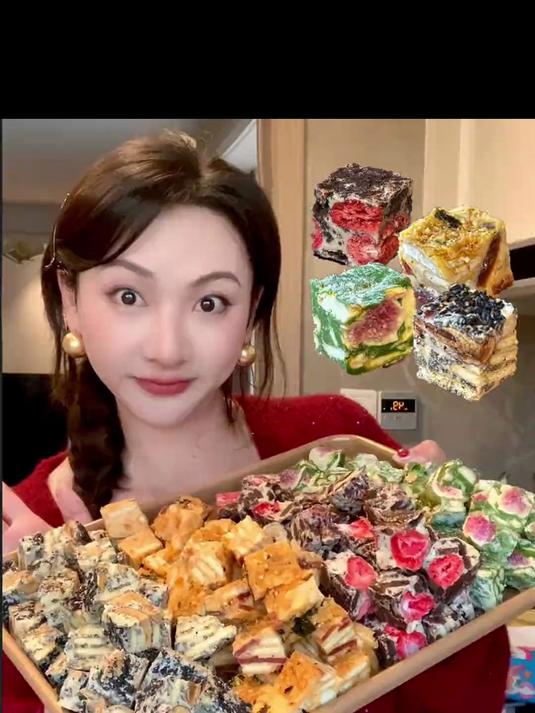 一口气做了四款雪花酥万能公式分享