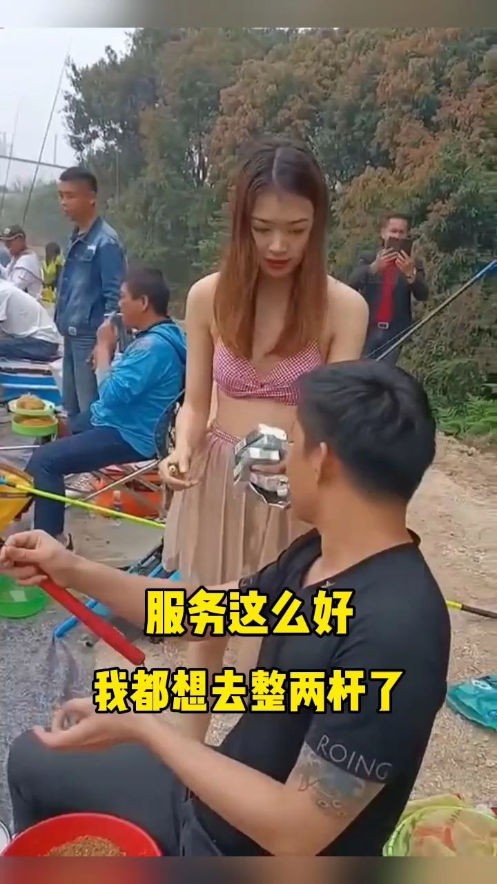 这钓鱼场生意一定很好把!