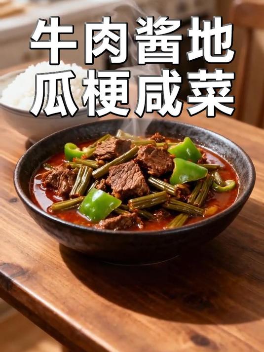 姥姥秘传!牛肉酱地瓜梗咸菜“升级打怪”记