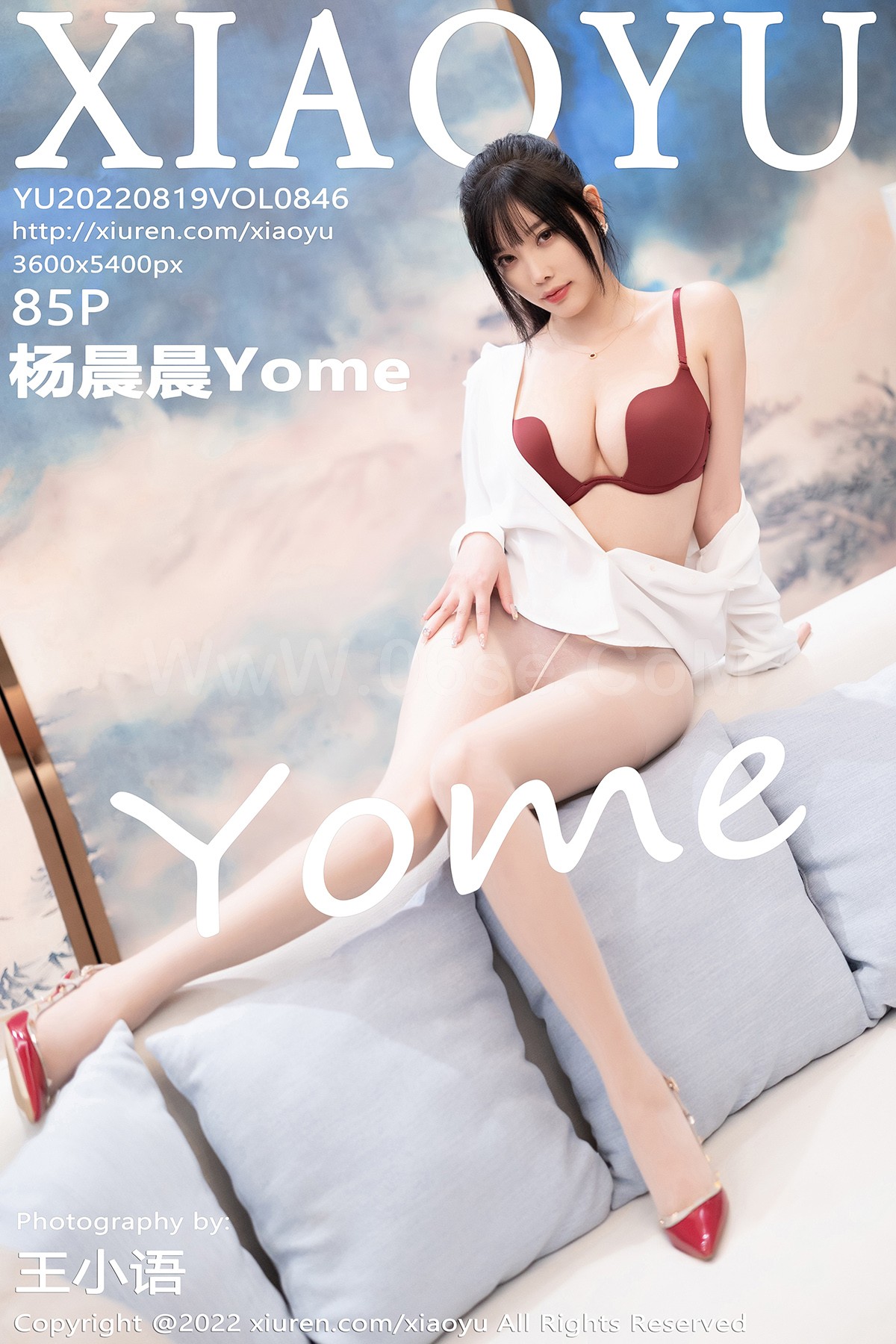 [XIAOYU语画界] 2022.08.19 Vol.846 楊晨晨Yome【85P】-六色网