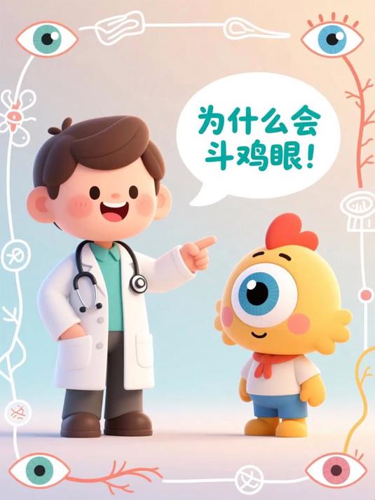 为什么会斗鸡眼