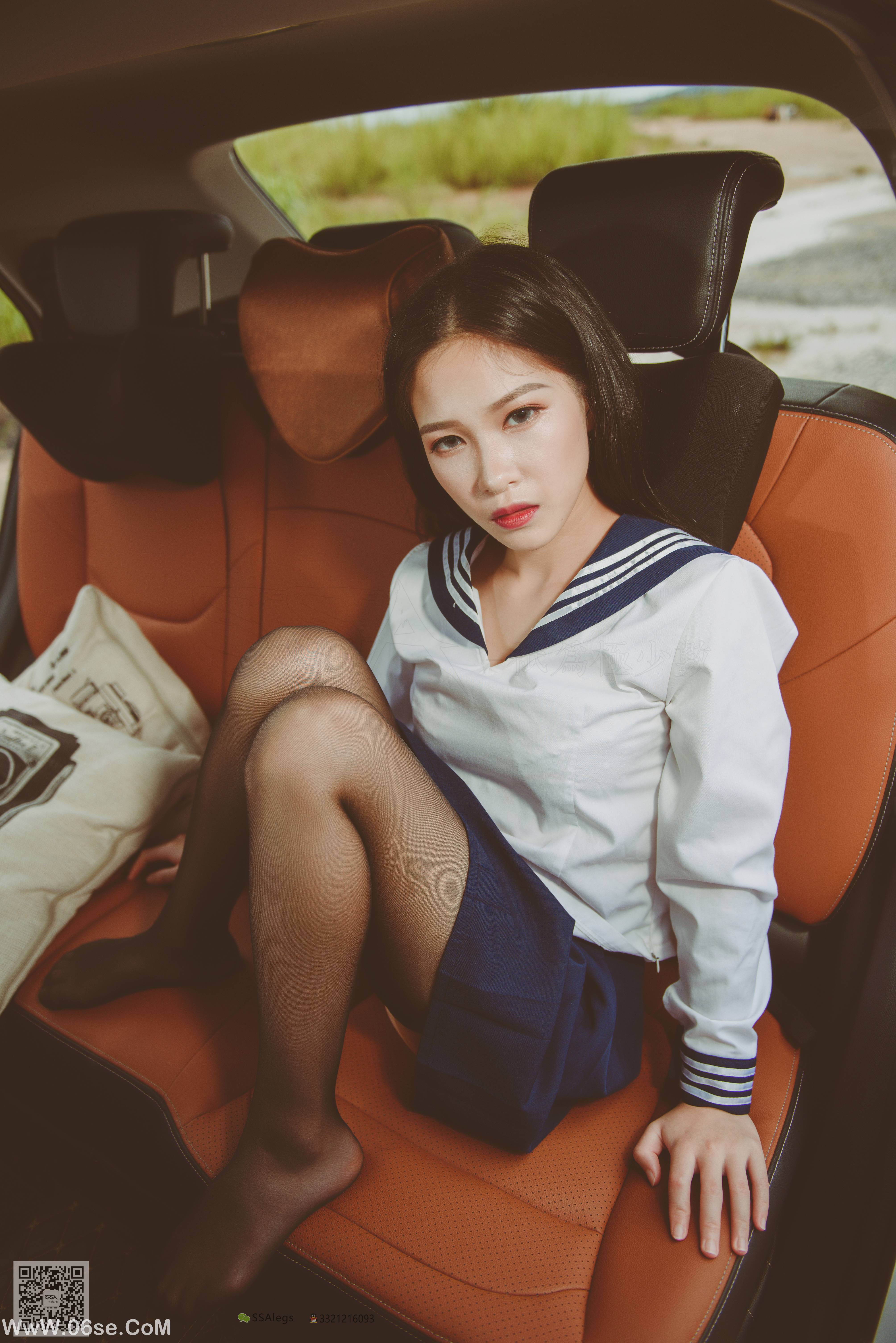 图片[44]-[SSA丝社] NO.017 佳佳 小丝妹佳佳练车记[63P1.02G]-六色网