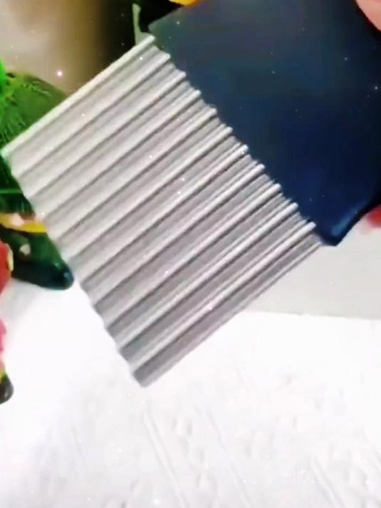 快速切菜小技巧,卖相好更有食欲,孩子更爱吃饭了
