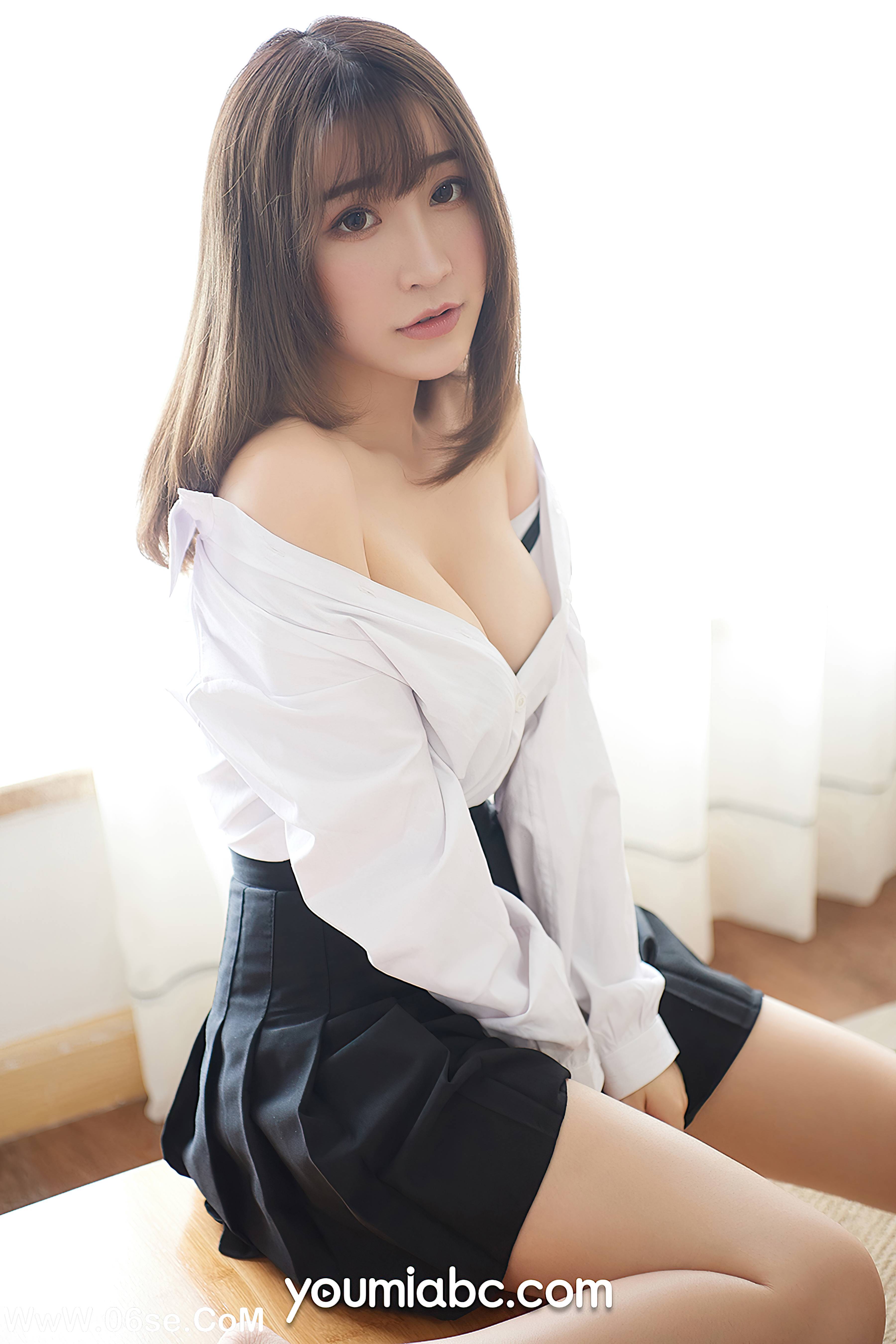 图片[35]-[YouMei尤美] 2020.05.03 学生妹の制服诱惑 绯月樱-Cherry[49+1P787M]-六色网