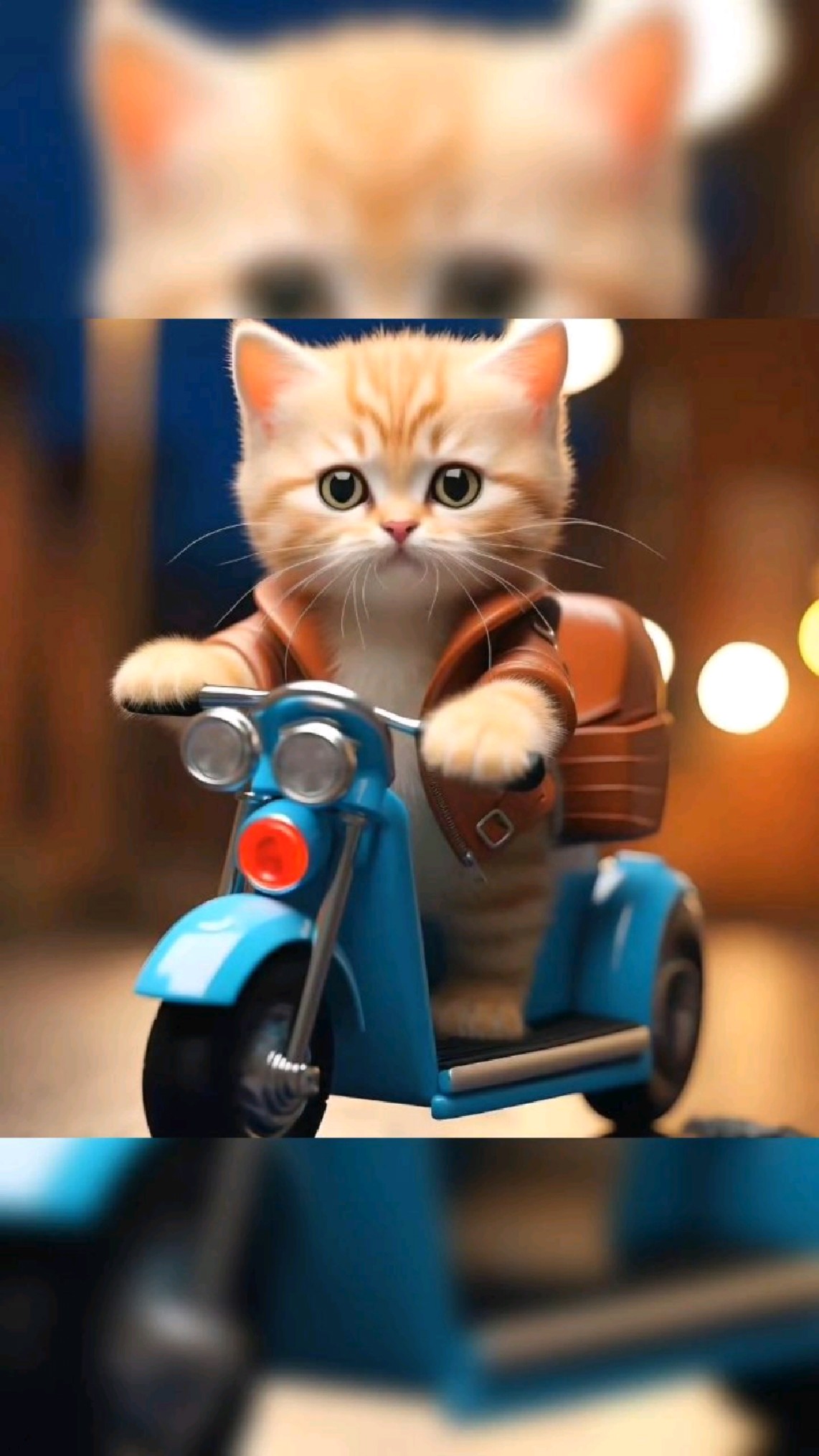 【动漫头像】可爱猫猫骑着心爱的小摩托