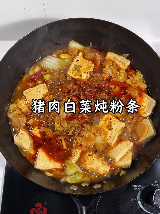 猪肉白菜炖粉条百吃不厌