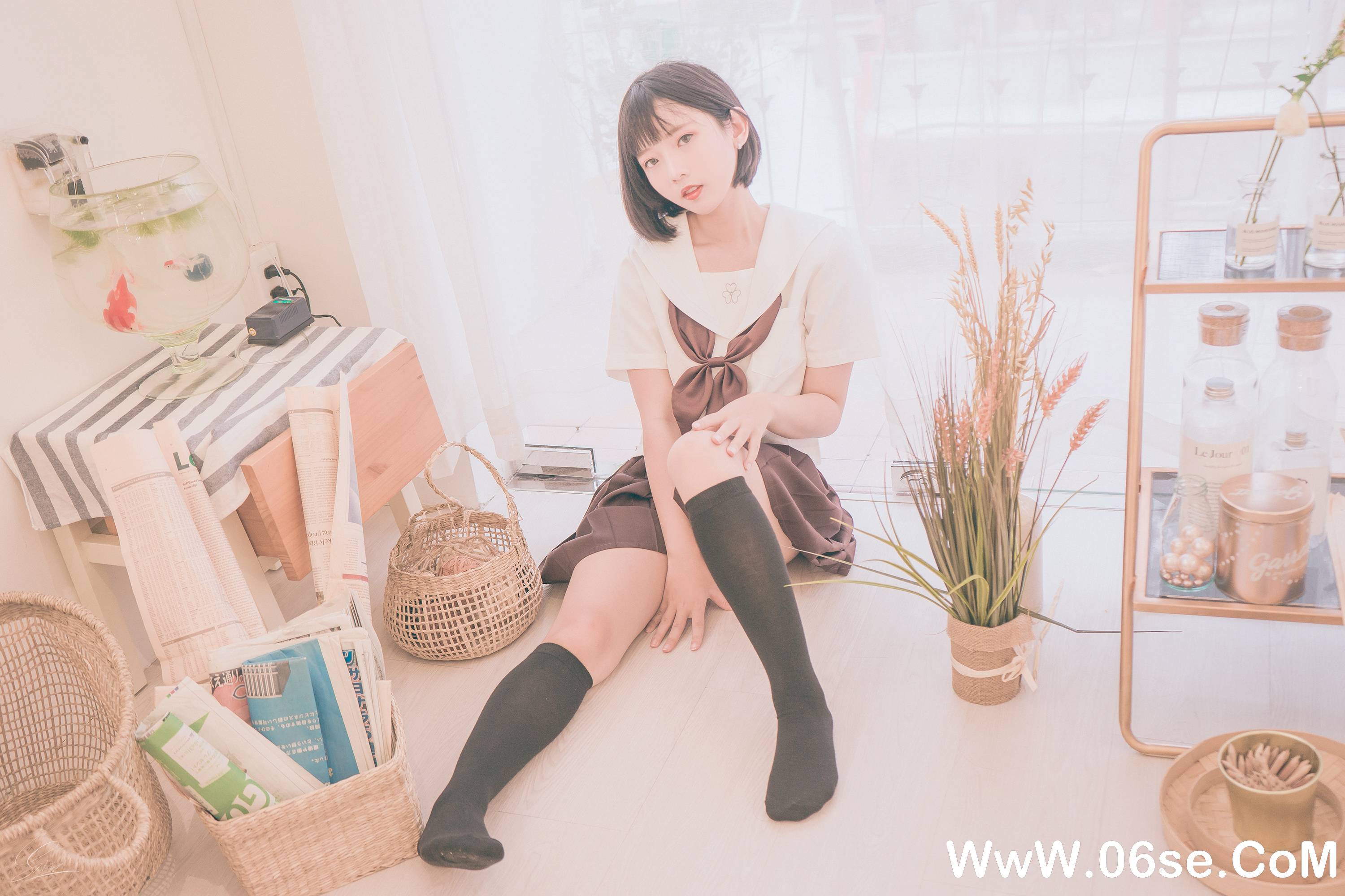 图片[3]-Messie Huang写真 NO.003 — Birthday Seifuku[20P62M]-六色网