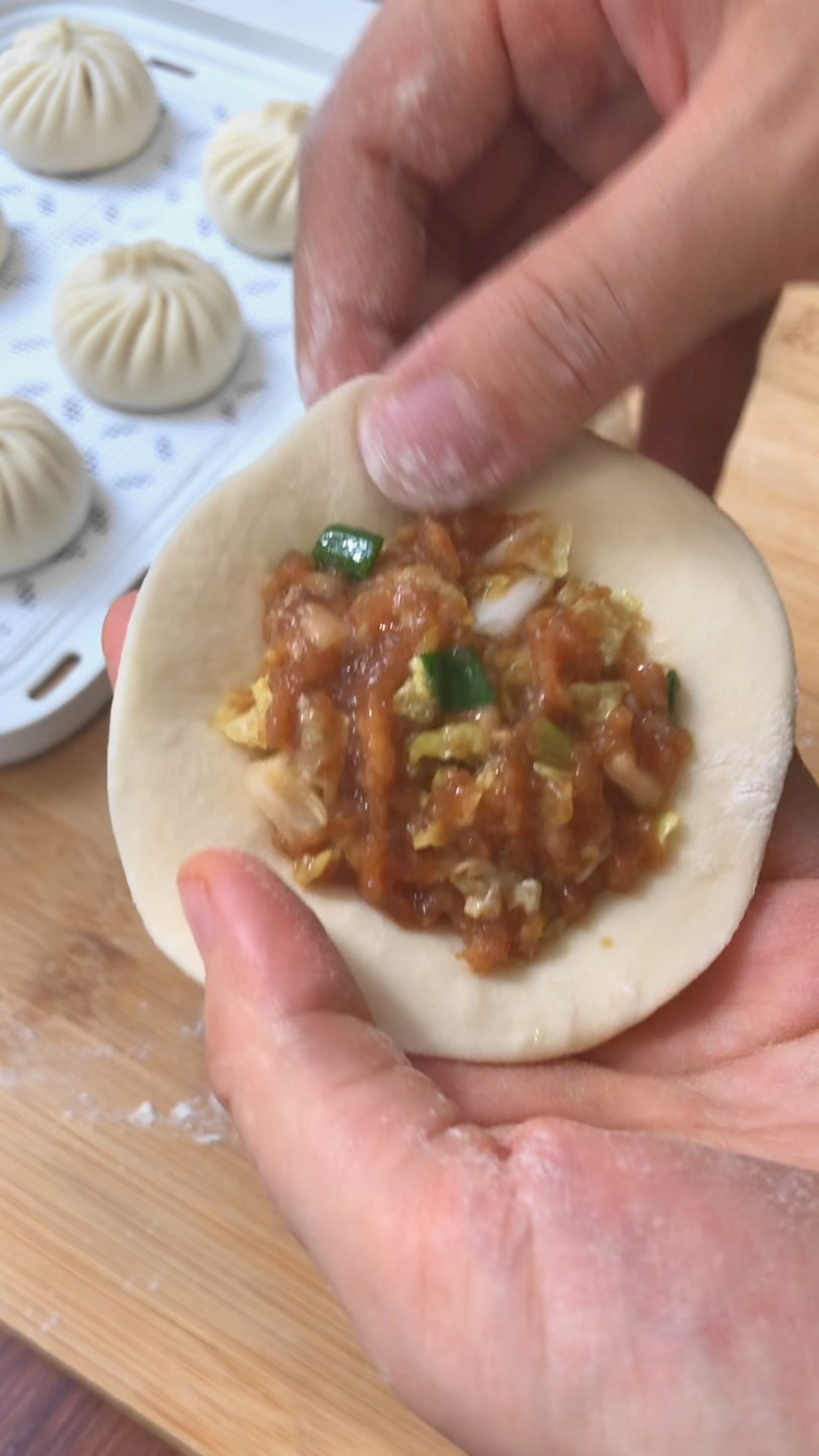 包包子收口慢动作视频,看看你最喜欢哪一种
