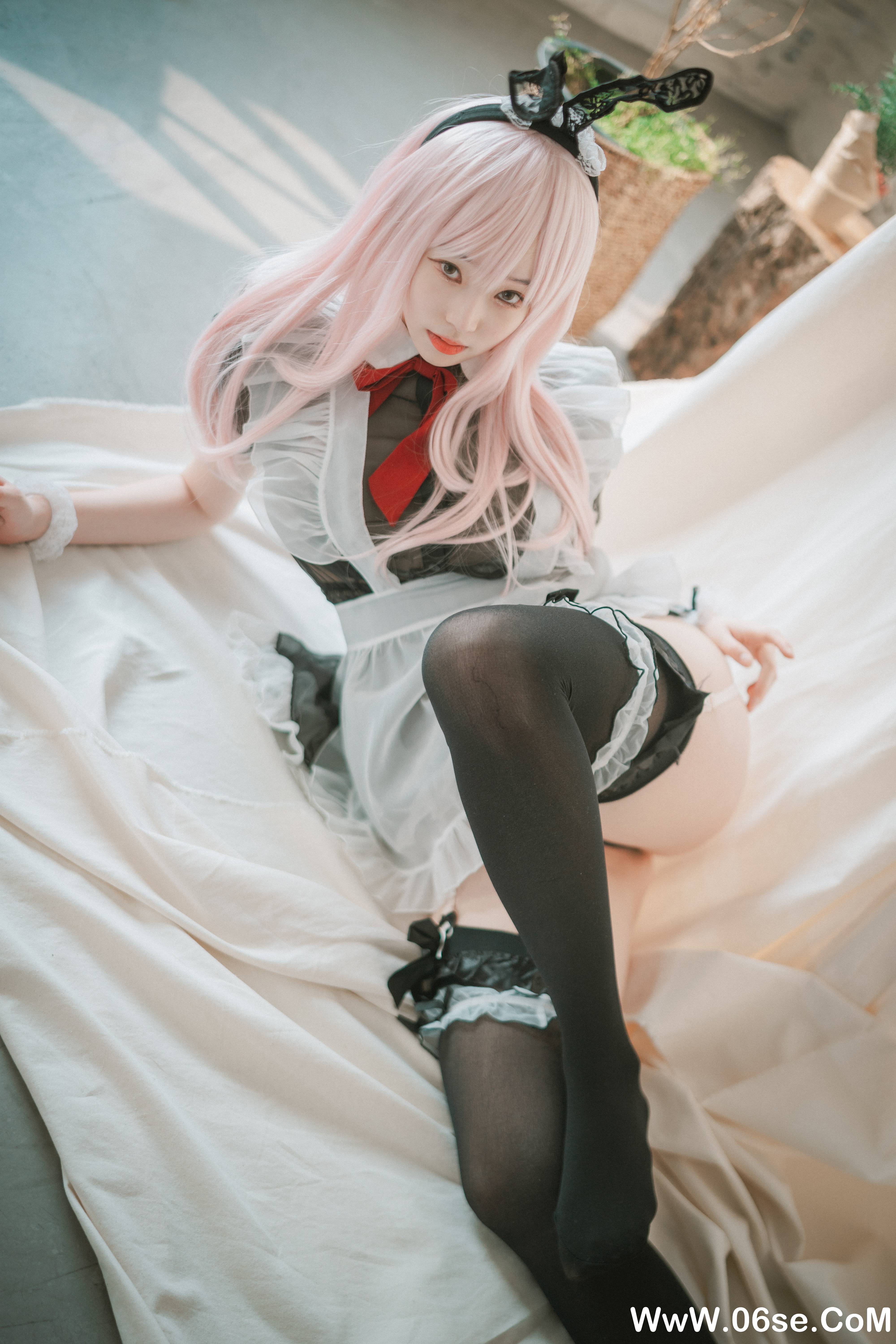 图片[18]-DJAWA — NO.122 Sheer Bunny Maid [51P450M]-六色网