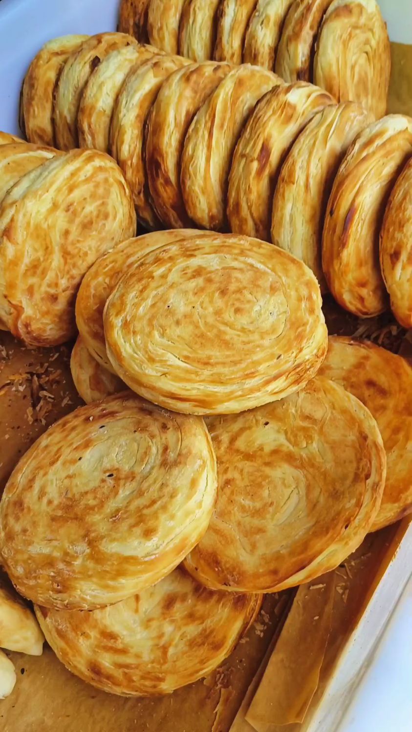 山西老酵发面烧饼制作过程