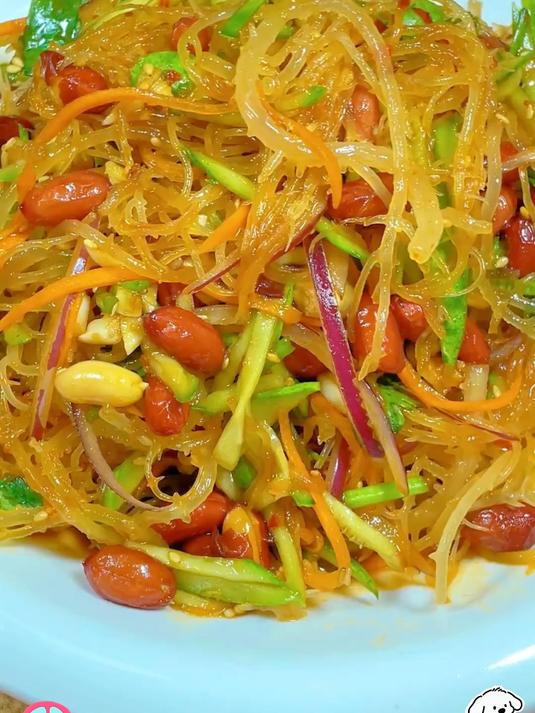 没胃口一定要来个凉拌龙须菜