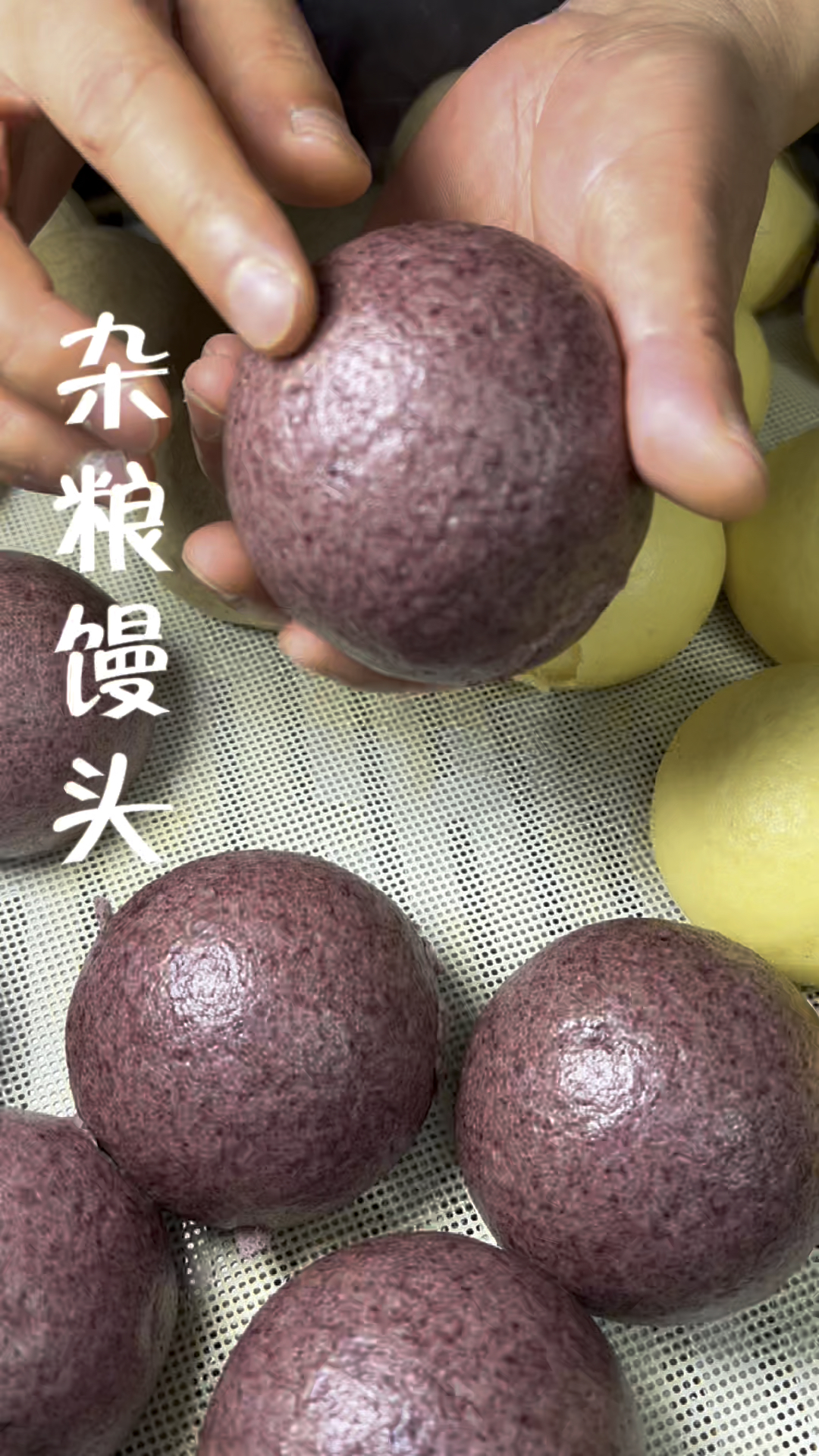 杂粮馒头制作分享