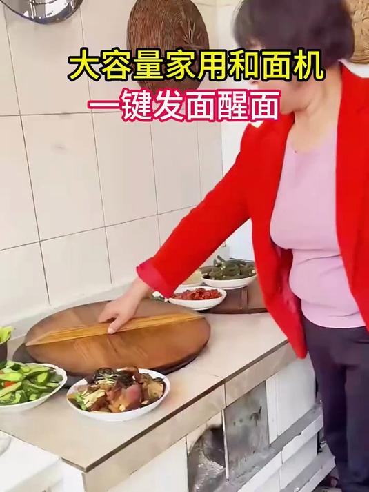能和面、绞肉碎菜多功能和面机太实用了,以后包饺子不用和面了