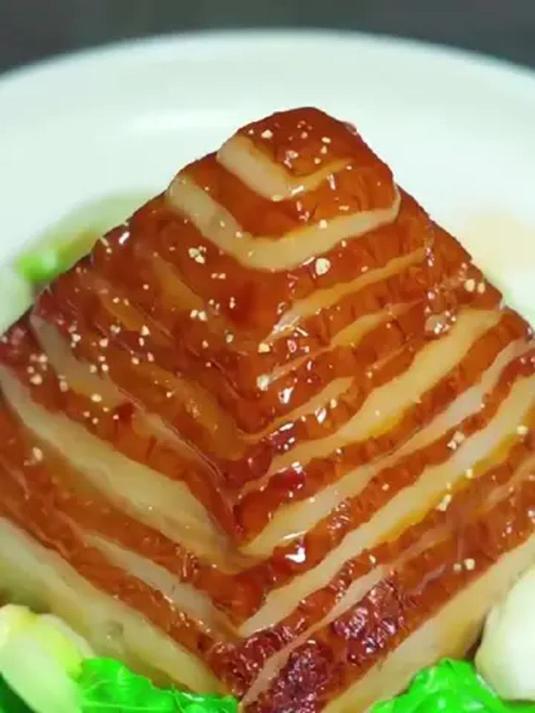 用宝塔肉模具,学做年夜饭招牌菜,美味赛五星酒店