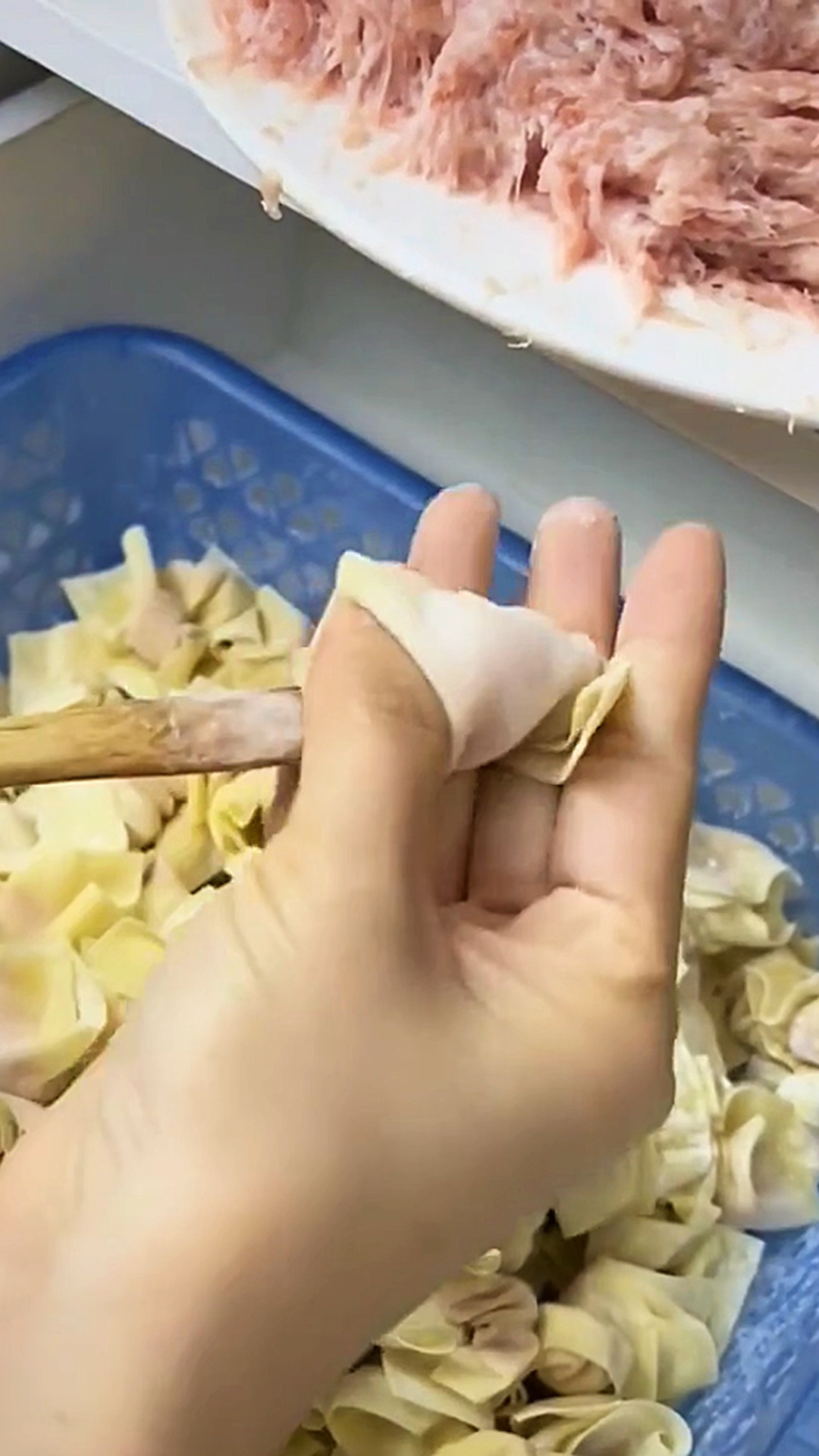 薄皮大馅馄炖包法