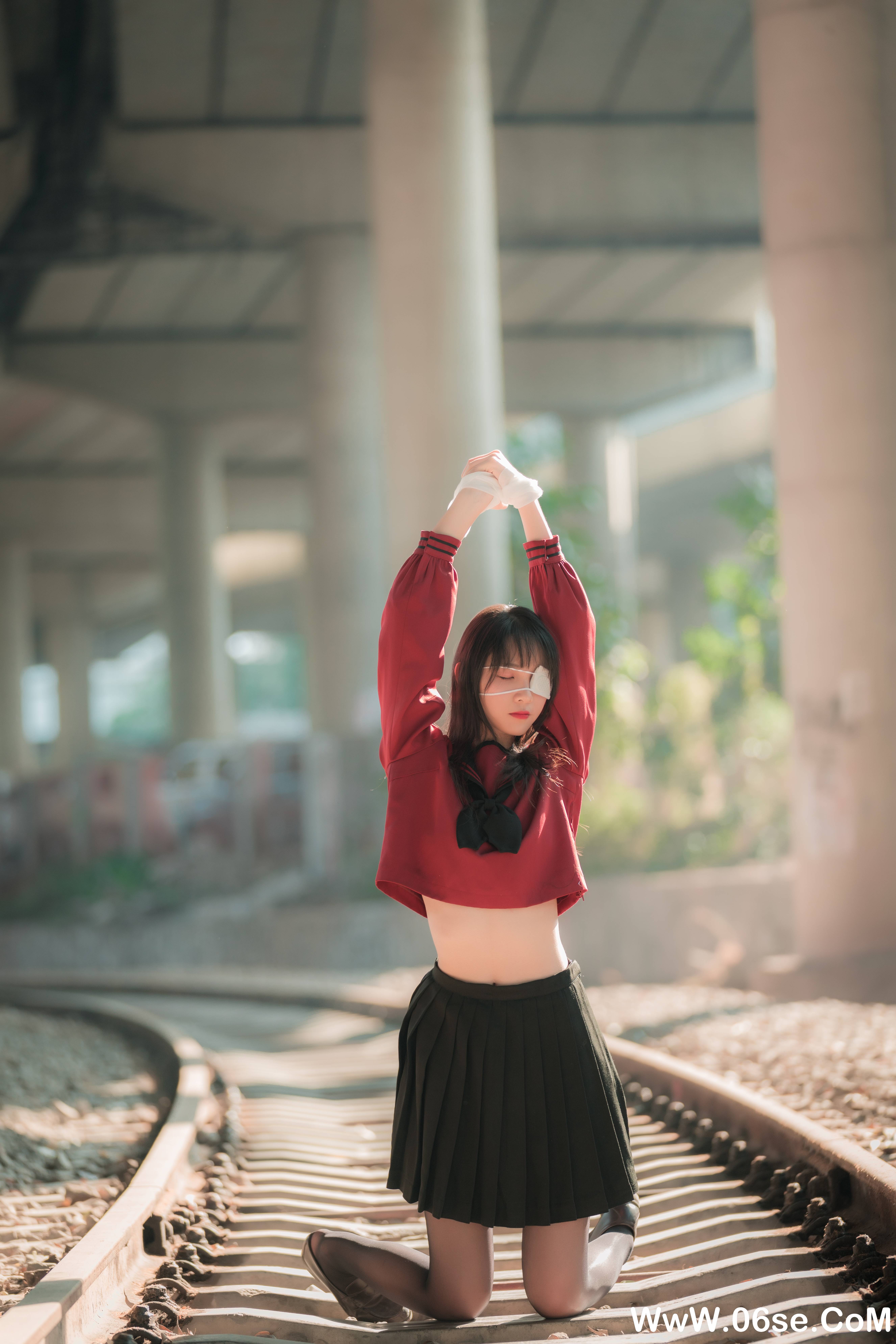 图片[47]-西瓜少女 NO.013 – 铁轨成片[47P721M]-六色网