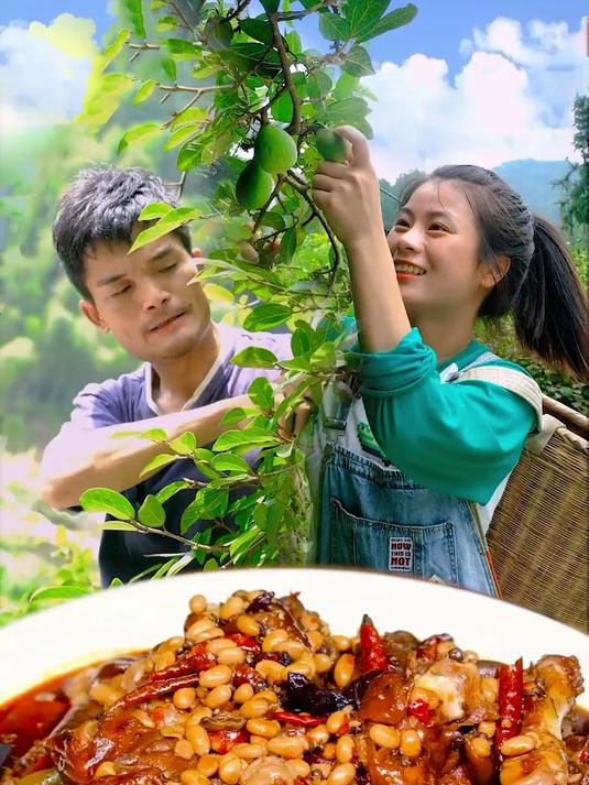 好久没吃到这么正宗的凉粉了,你们知道凉粉果也分公母吗?