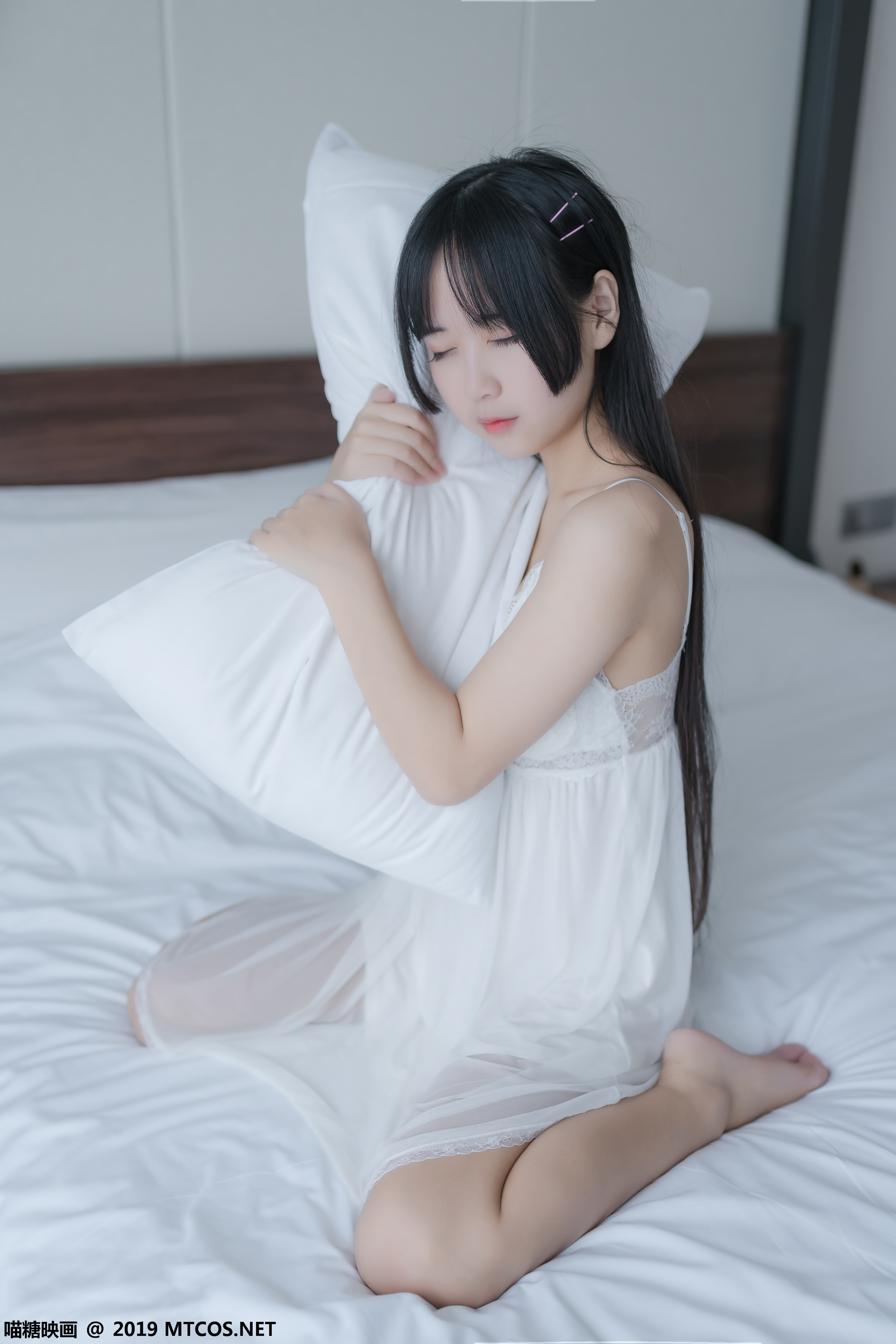 图片[16]-[MTCos] 喵糖映画 Vol.069 萌芽儿o0 白纱裙-六色网