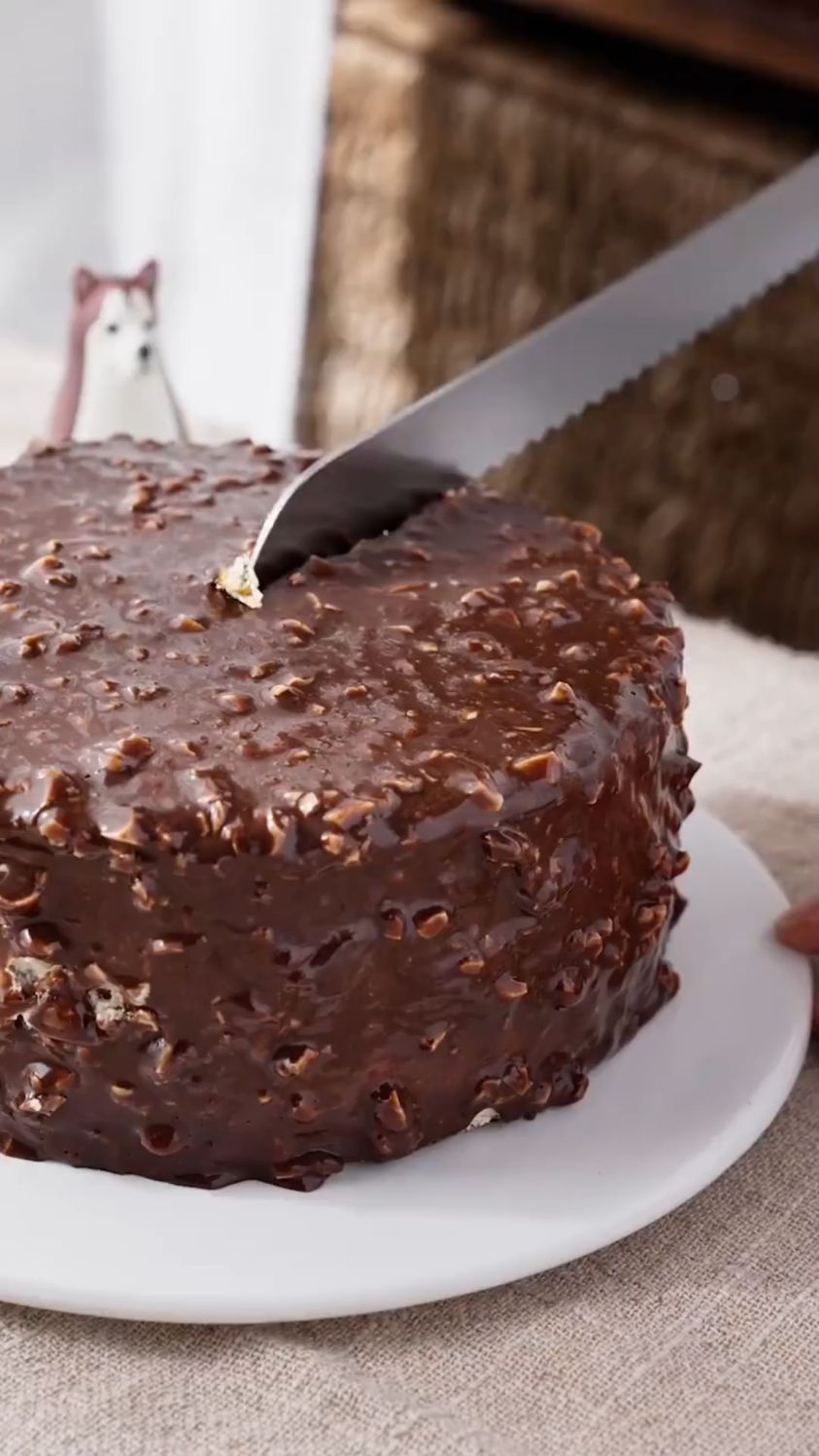 黑糖巧克力蛋糕这样做
