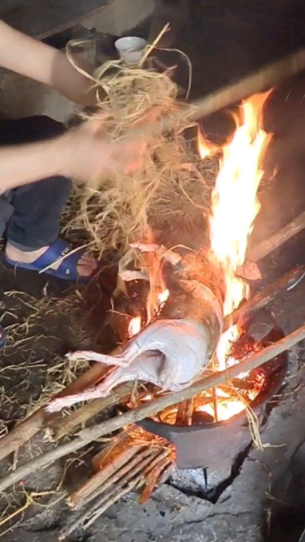 农村生活黄焖兔子肉