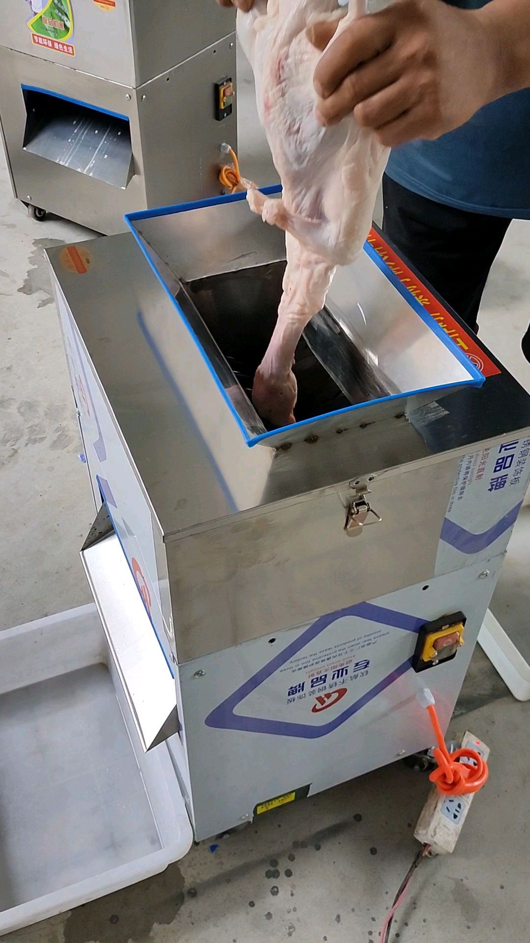 三厘米鸡块这样切