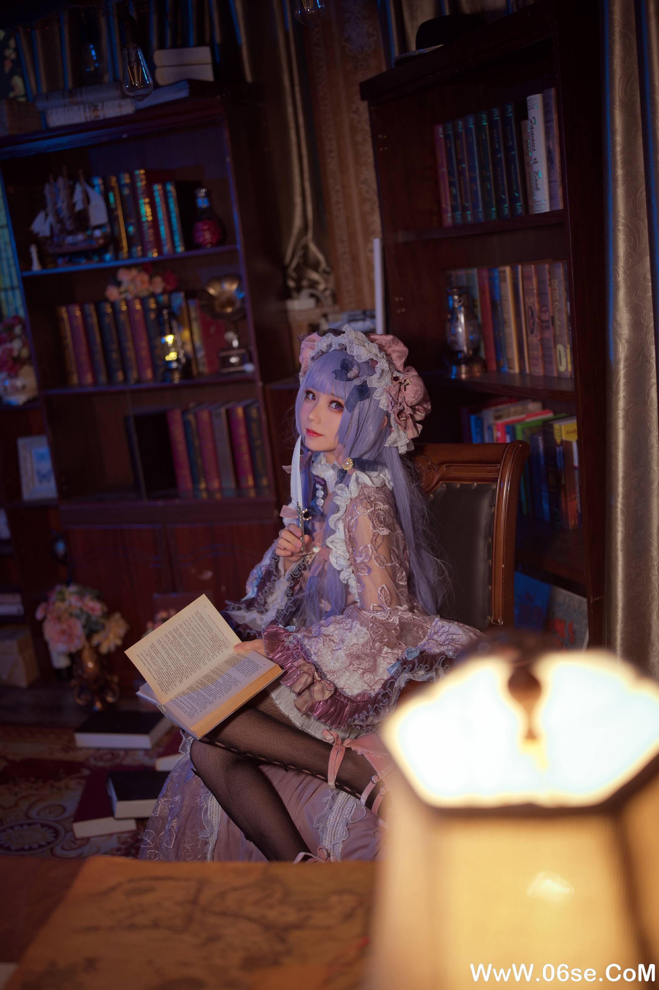 图片[11]-花柒hana NO.010 — 帕秋莉睡衣[13P92M]-六色网