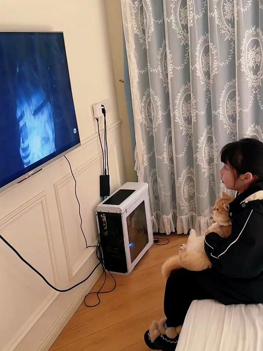 爸爸刚才被恐怖片吓到～需要花园宝宝安抚一下～