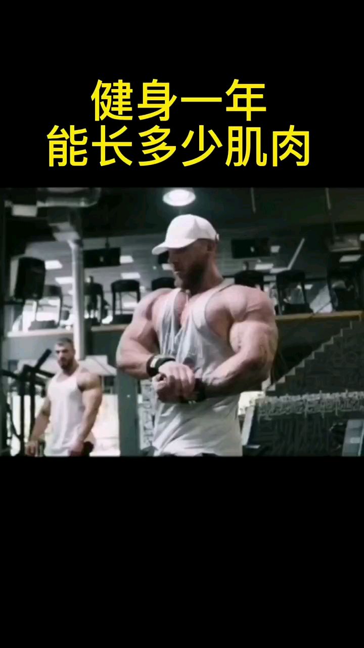 健身一年,能长多少肌肉。