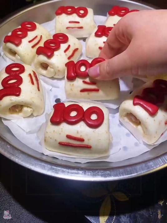 早餐吃什么!100分卡通馒头,蒸锅一开,娃开心到跳  #过年回家倒计时##馒头#