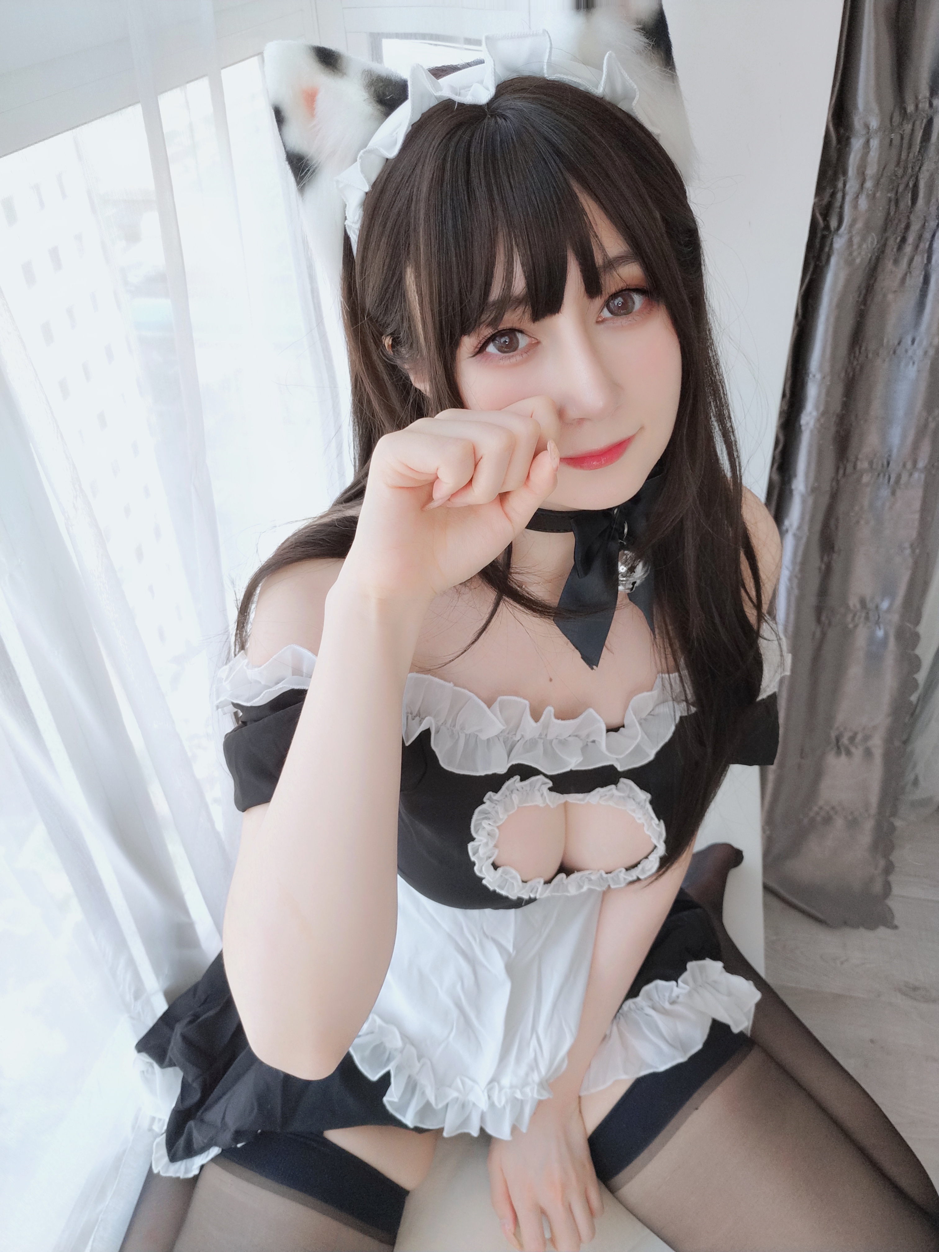 图片[8]-Coser小姐姐白银 NO.167 — 猫耳女仆 [40P+5V210M]-六色网